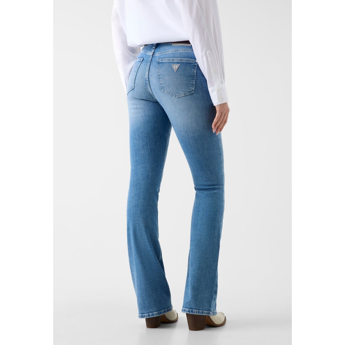 Sexy Flare Jeans bleu, GUESS