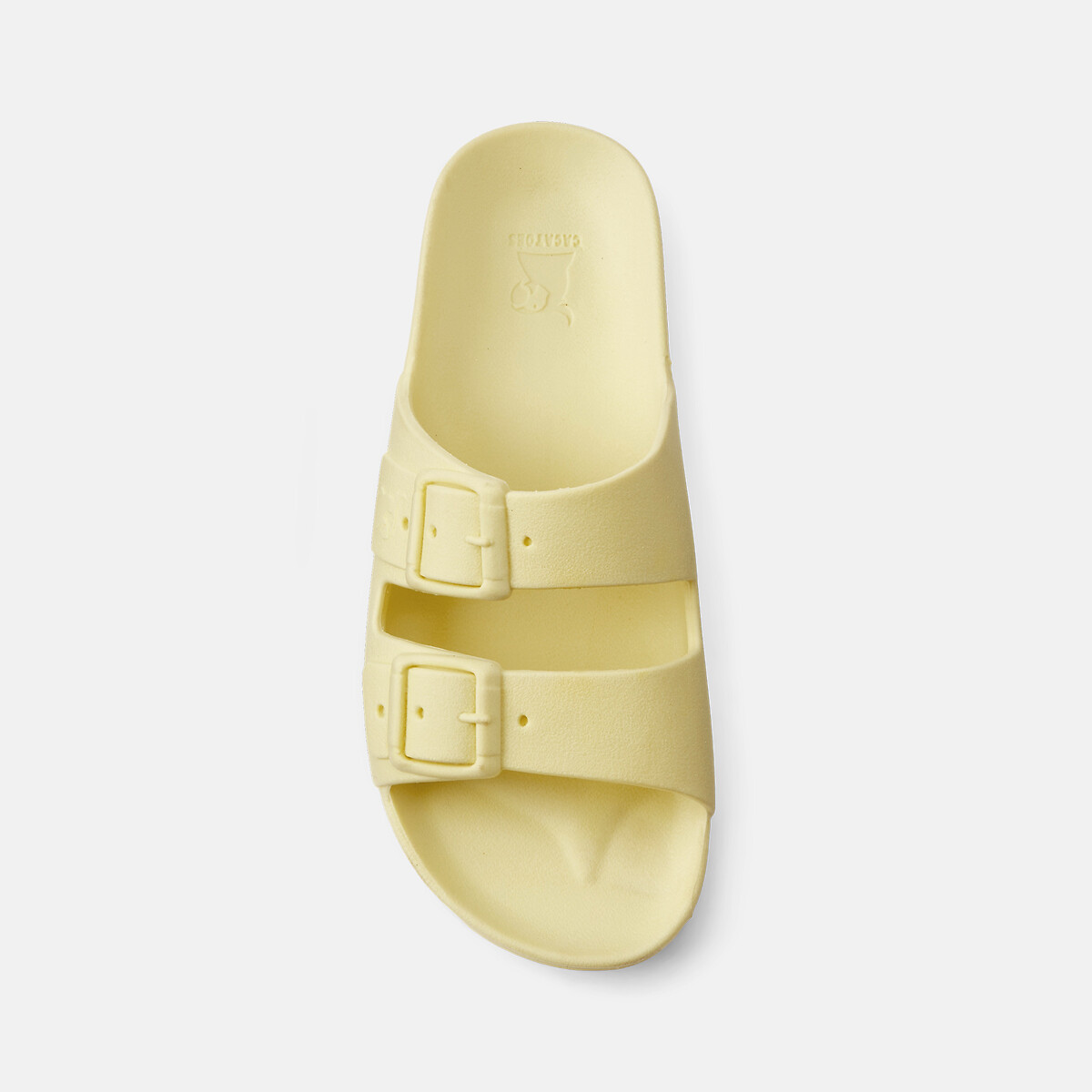 Mules doubles brides BELO HORIZONTE jaune, CACATOES