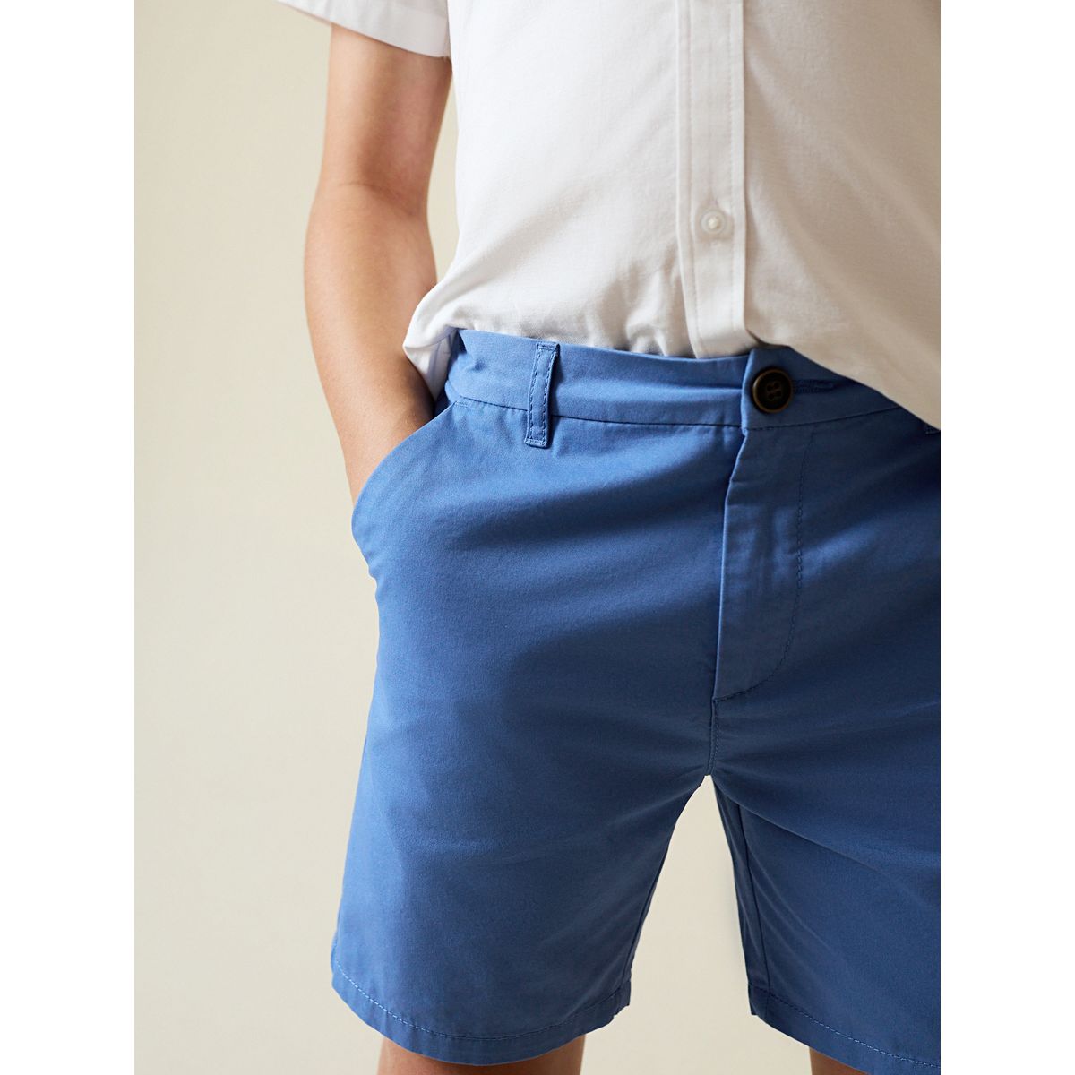 Short chino bleu, NEXT