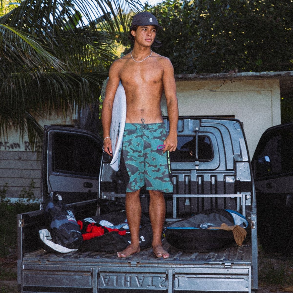 Boardshort SEARCH Series Trip Cordura 20" citron vert, RIP CURL