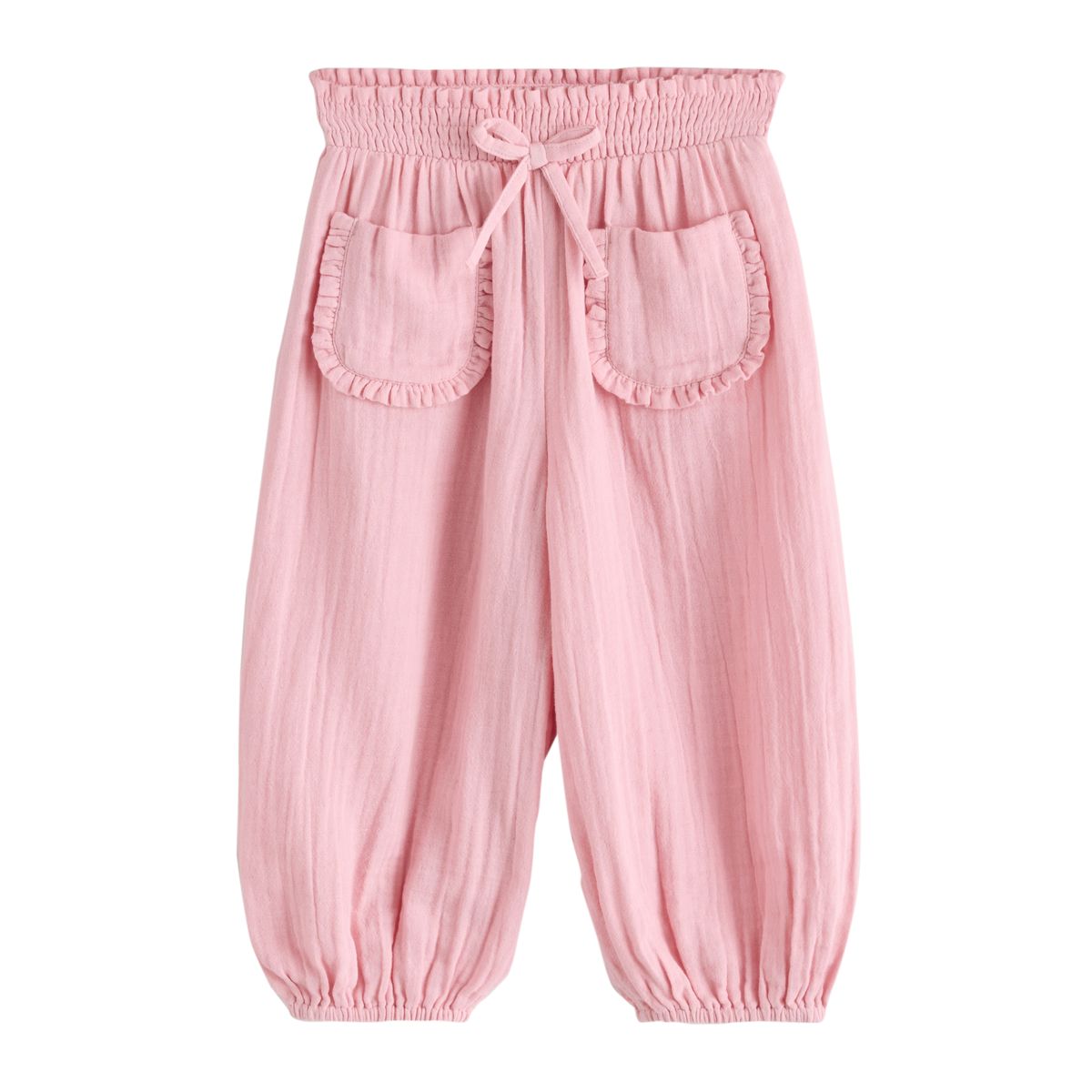 Pantalons, lot de 2 rose et floral, NEXT