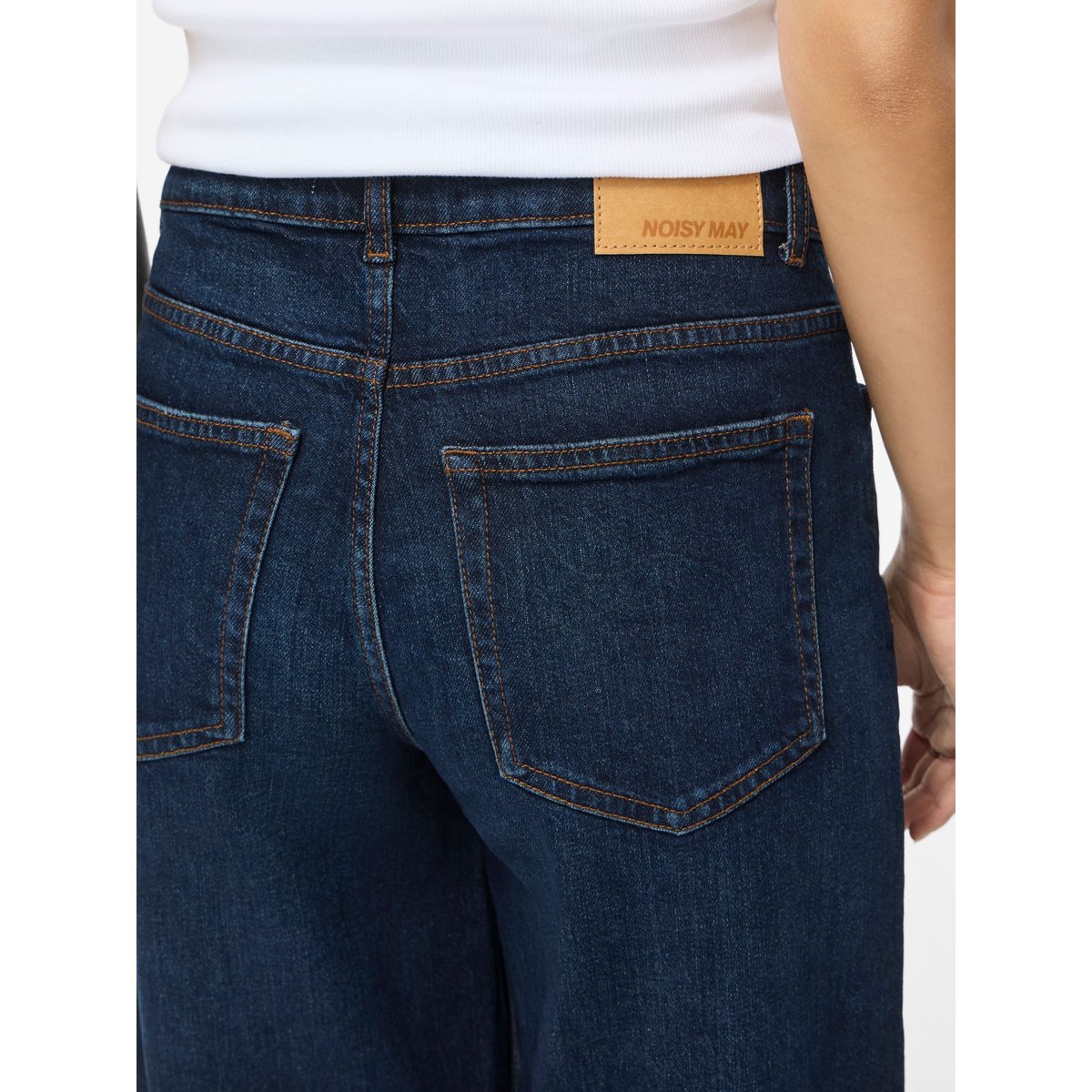 Jean À Coupe Ample bleu - dark blue denim1, NOISY MAY