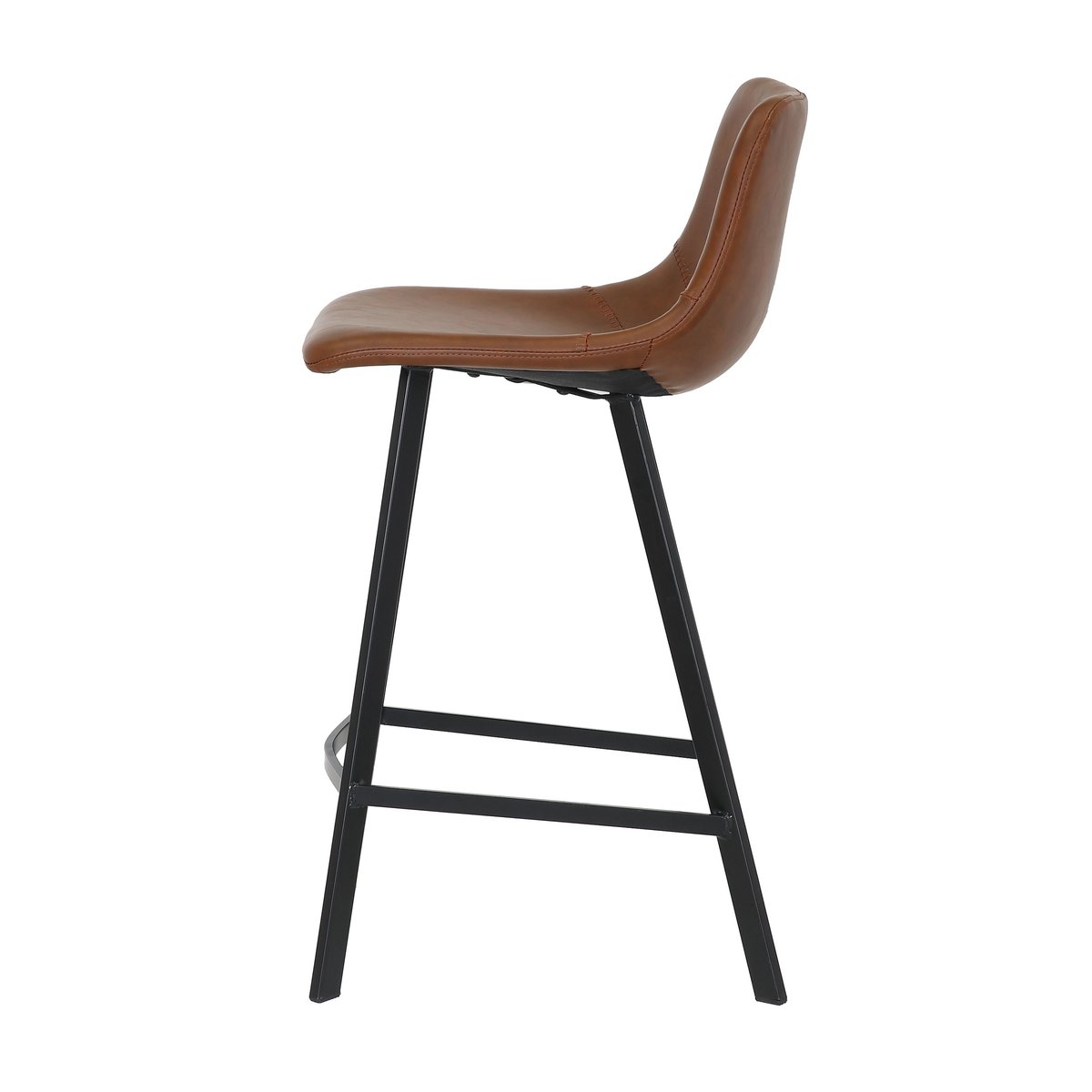 Chaise snack PU cognac, ZAGO