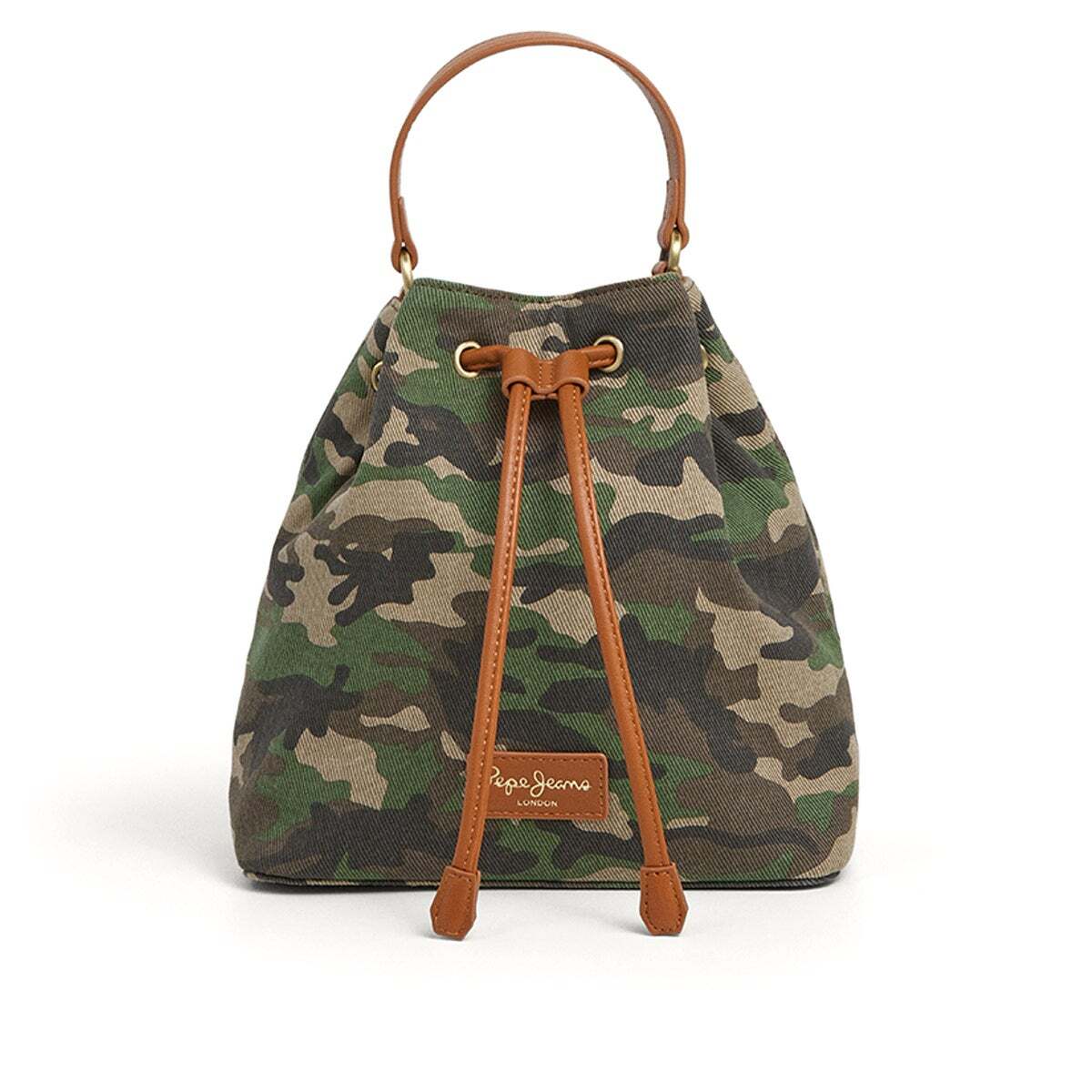 Sac Seau Camouflage vert thym, PEPE JEANS