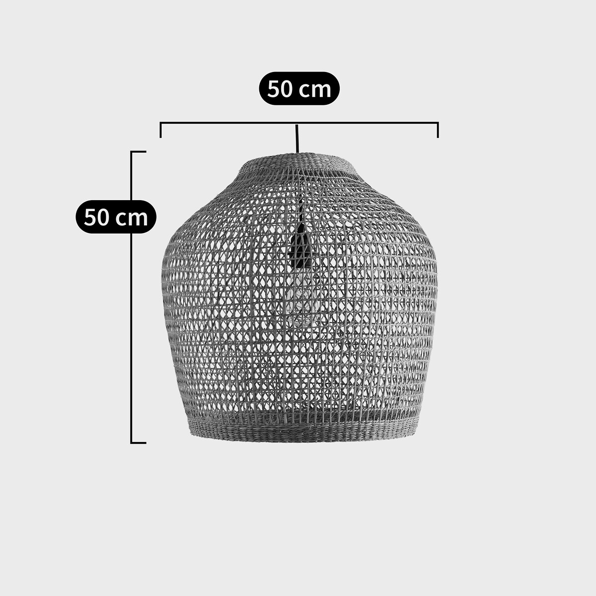 Makita 50cm Diameter Woven Grass Ceiling Light natural, LA REDOUTE INTERIEURS