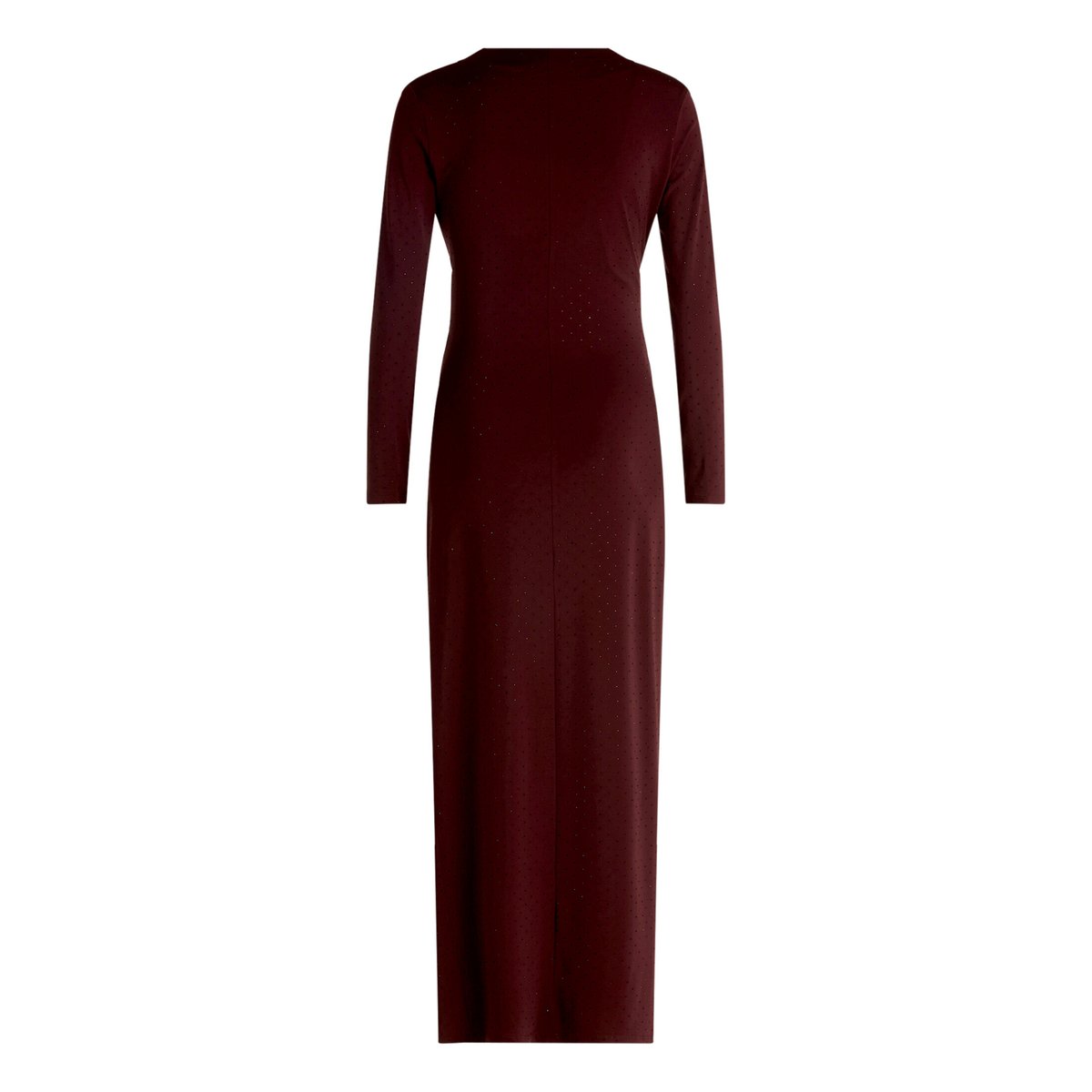 Robe de soirée à encolure en v deep dahlia, VERA MONT