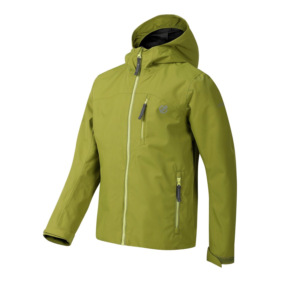 Veste imperméable à capuche SWITCH OUT vert pomme, DARE 2B