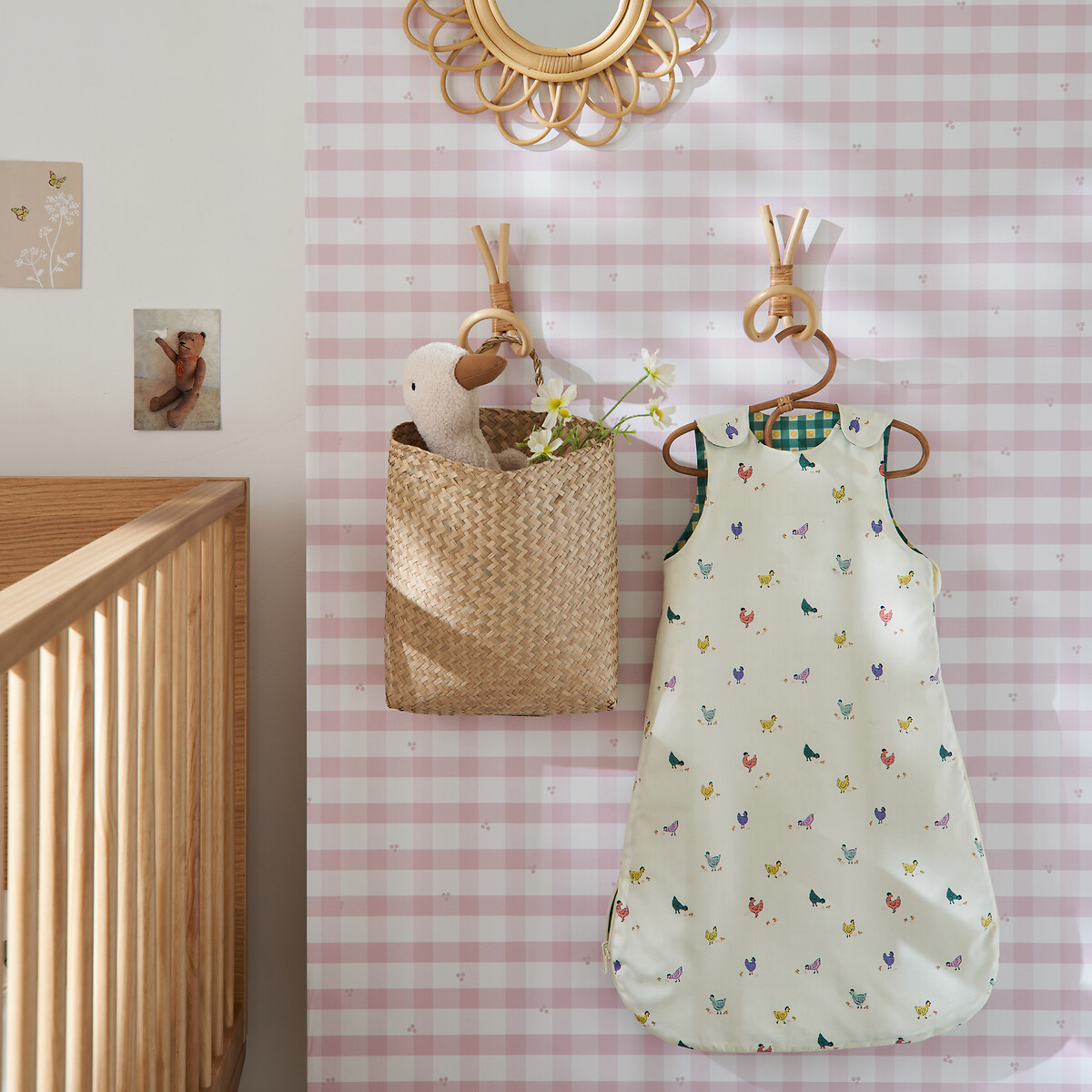 Panier mural en herbier, Rixy naturel, LA REDOUTE INTERIEURS