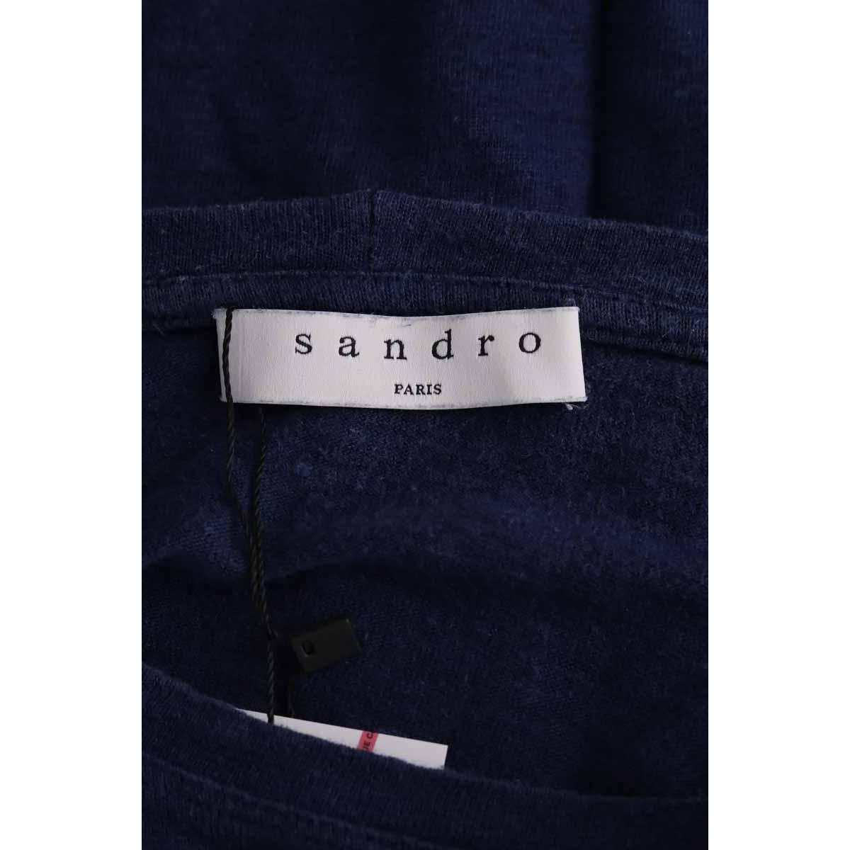 T-shirt - Très Bon État bleu, SANDRO