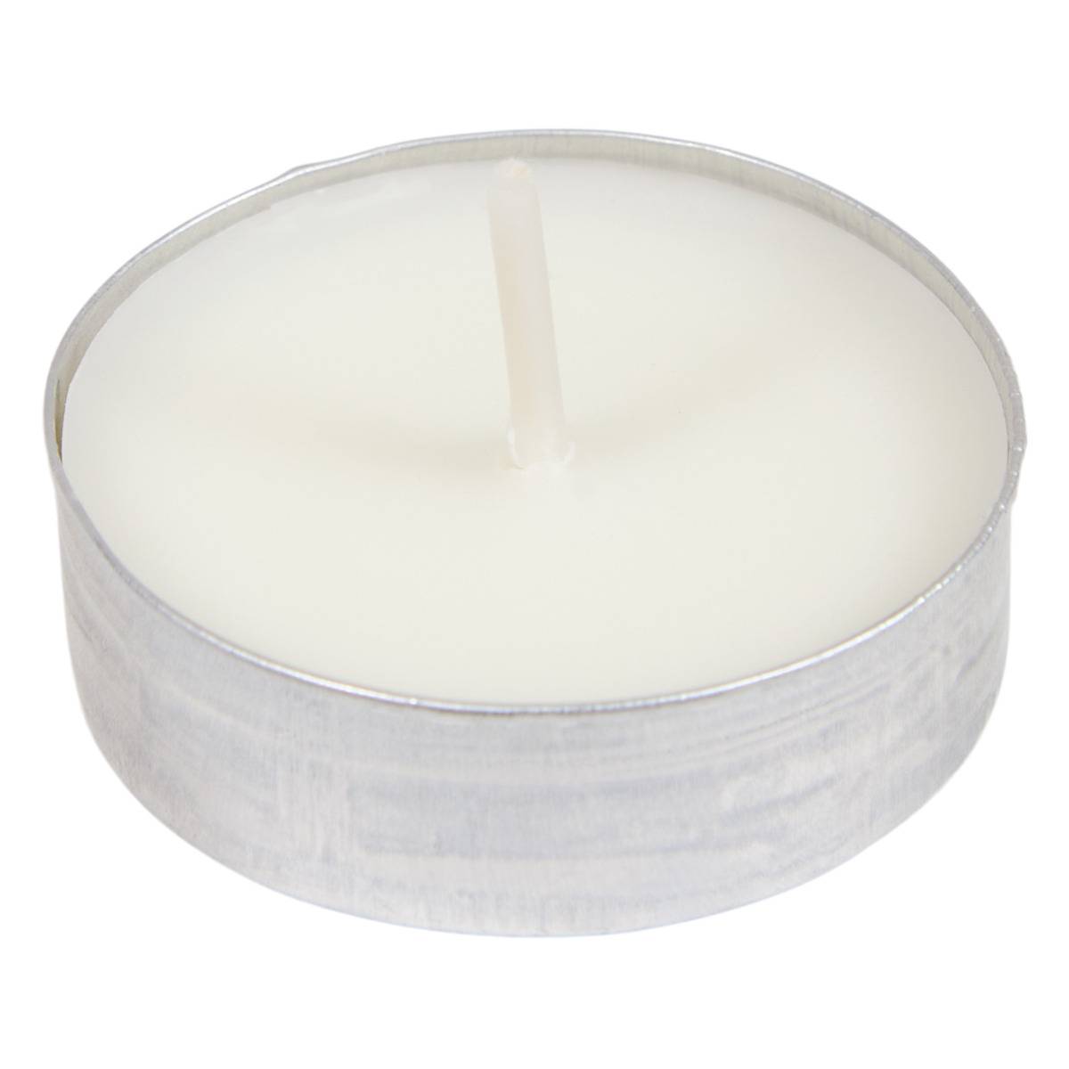 Lot de 10 bougies parfumées NINA blanc, ATMOSPHERA