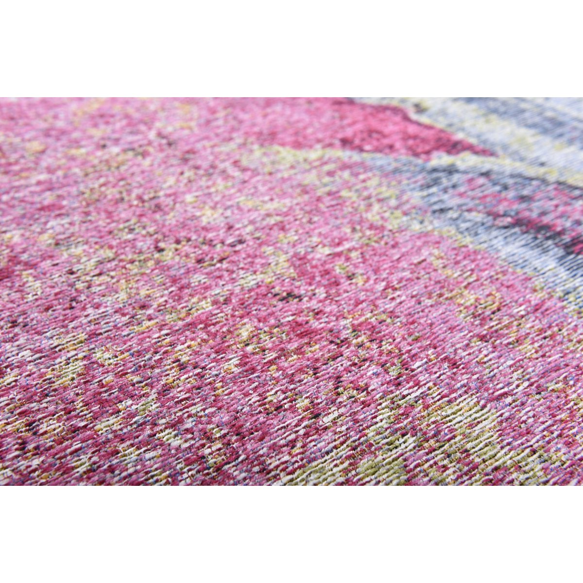 Tapis de salon moderne - COSIMA rose multi, GINO FALCONE