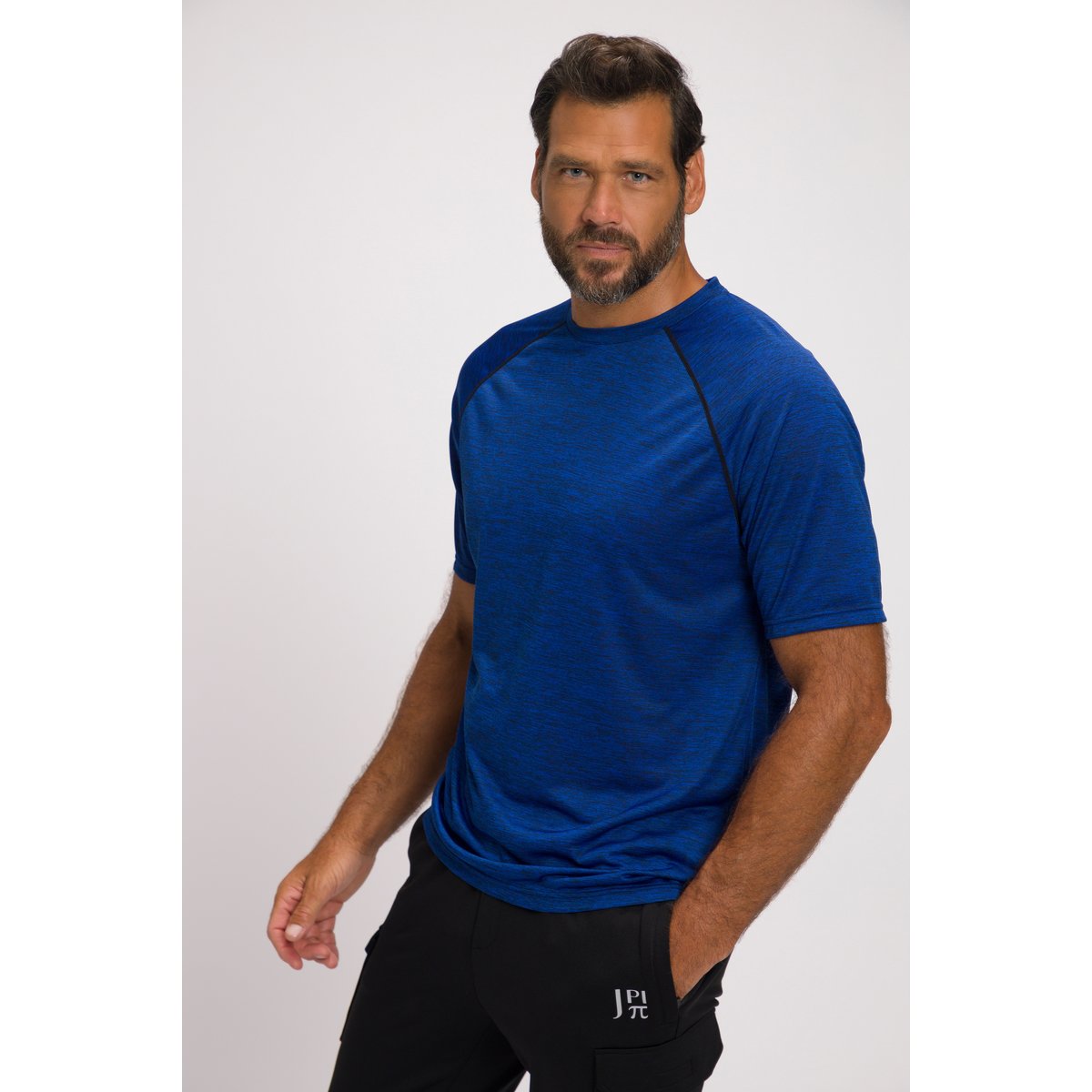 T-shirt technique collection Fitness bleu cobalt, JP1880