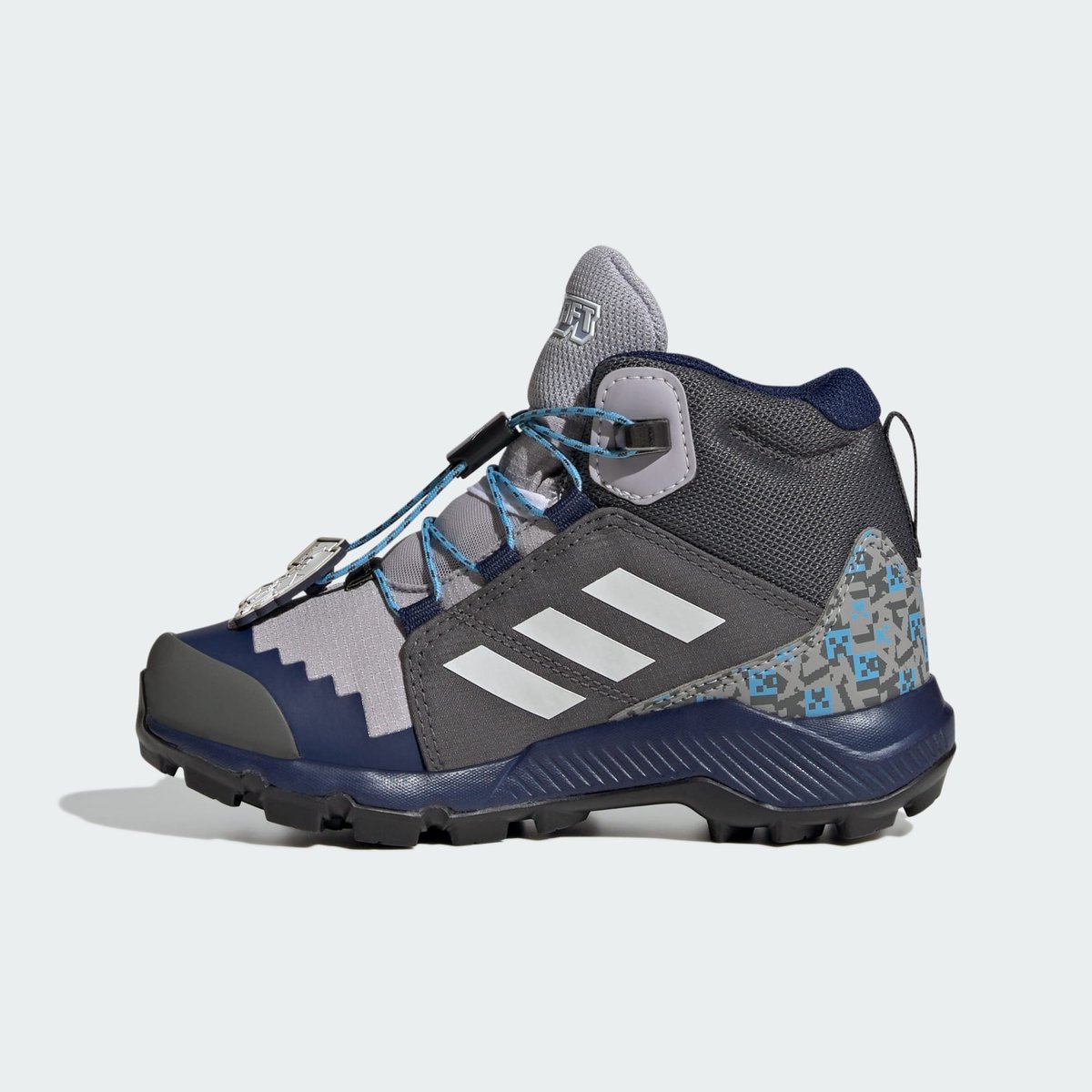 Chaussure De Randonnée Adidas Minecraft Terrex Mid Gore-Tex Enfants Chaussure De Randonnée Adidas Minecraft Terrex Mid Gore-Tex Enfants glory grey / grey one / grey five, adidas Performance