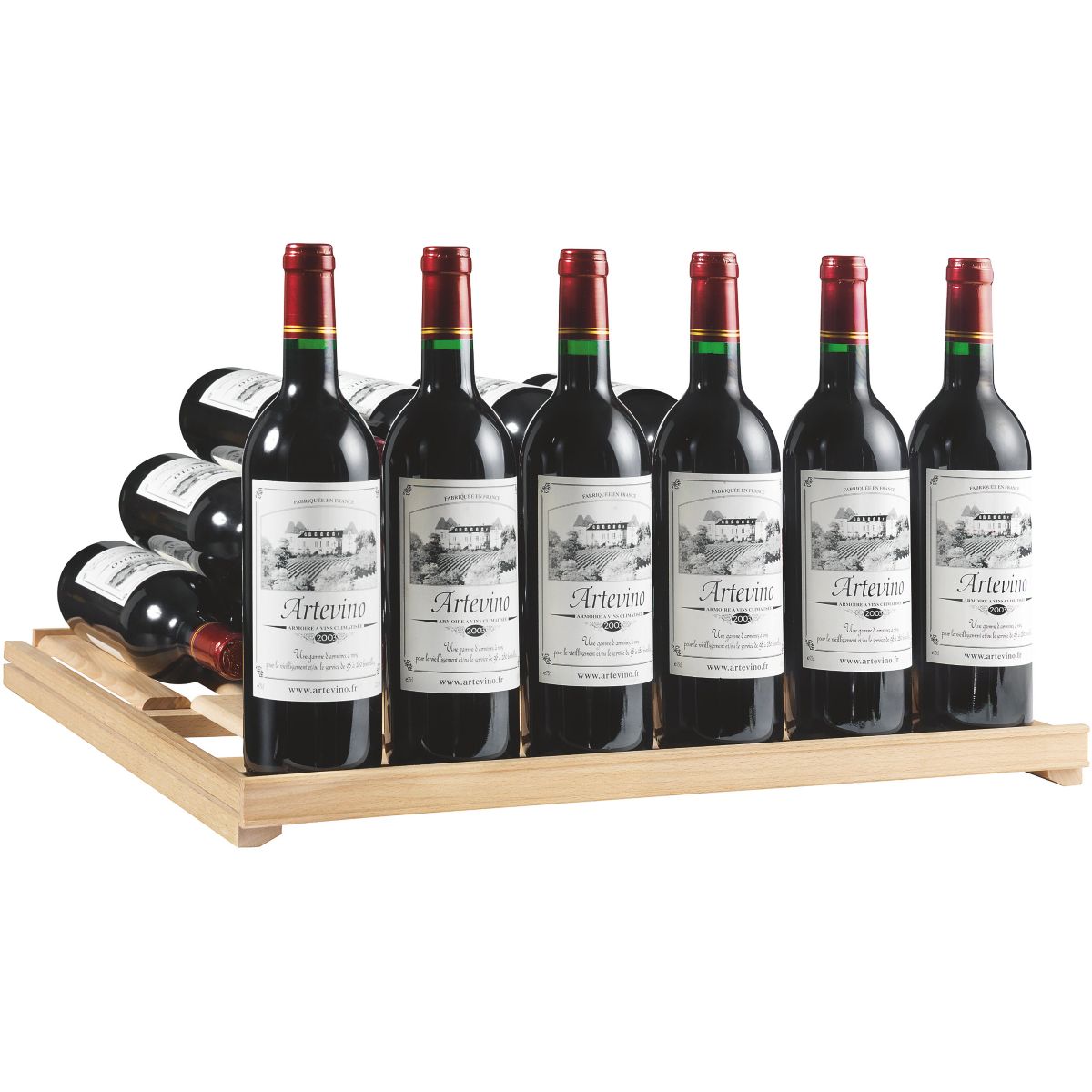 Cave à vin polyvalente OXMMT177NVSD noir, ARTEVINO