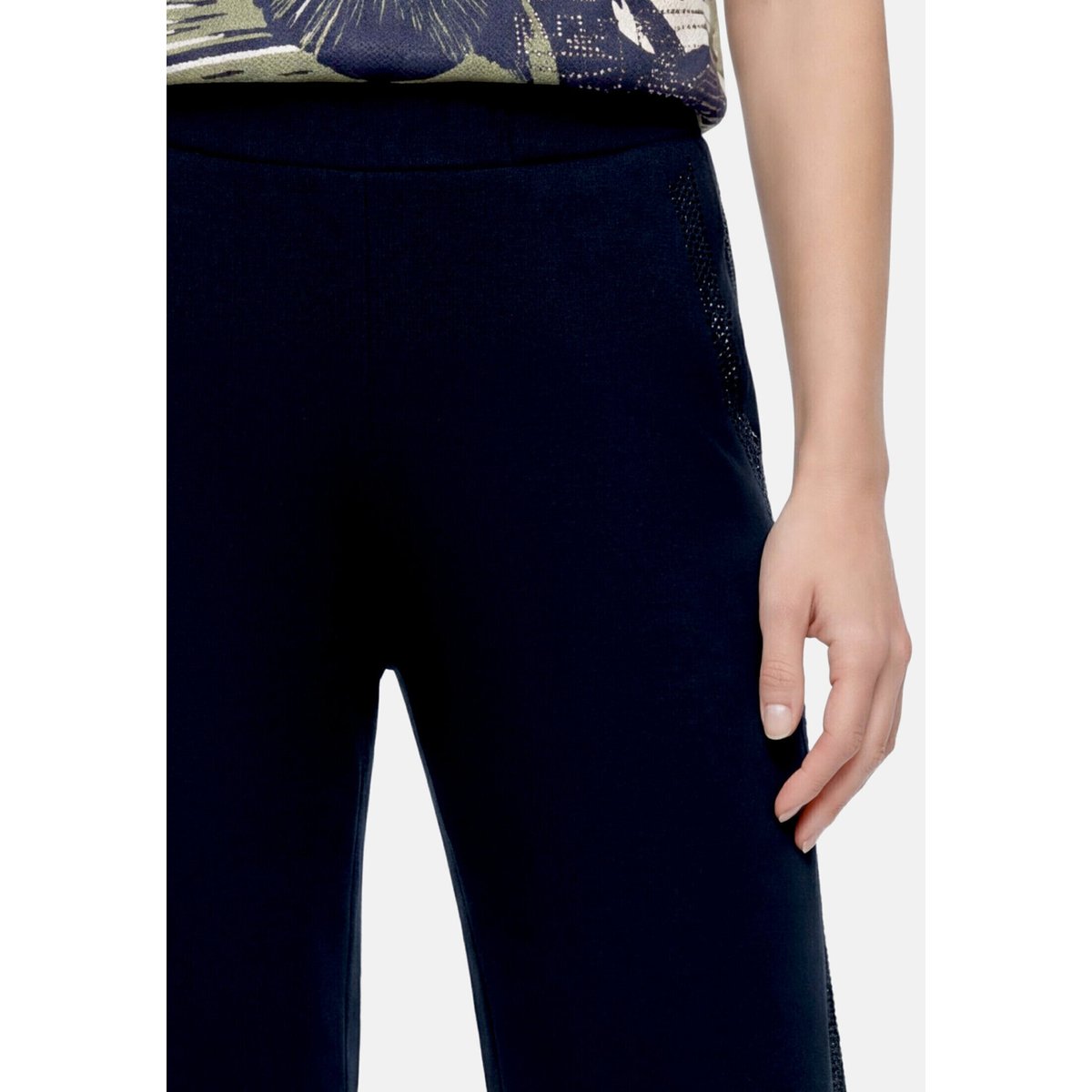 Pantalon à enfiler à poches extérieures dark sky, BETTY BARCLAY