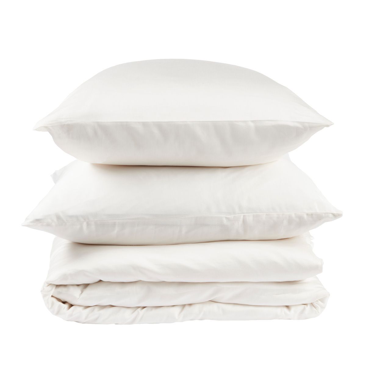 Housse De Couette Satin De Coton - DOUCE NUIT ivoire, TRADITION DES VOSGES