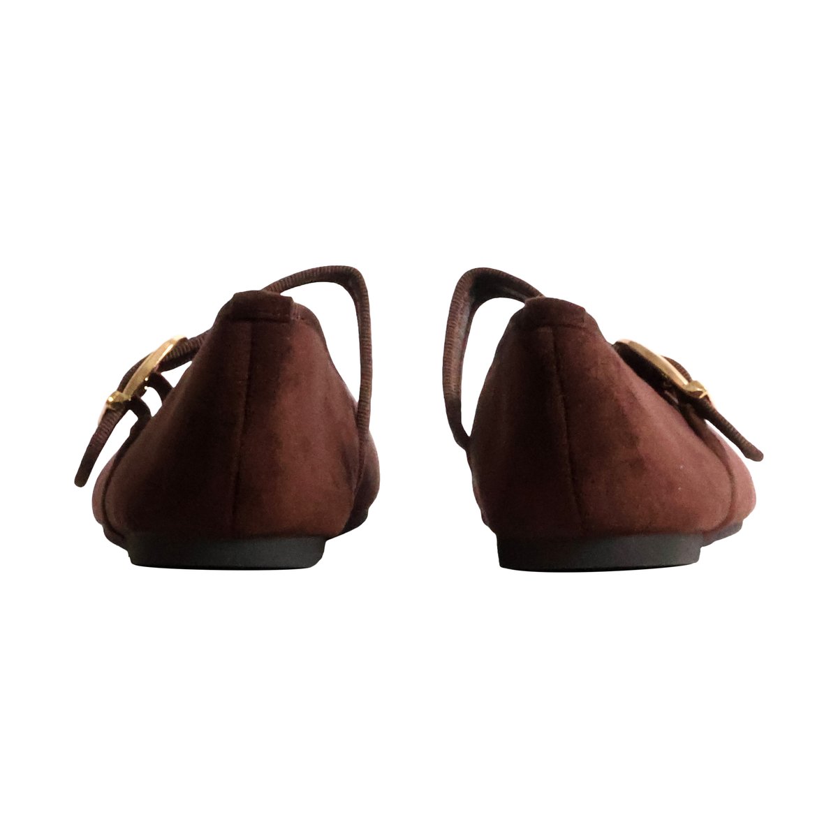 Ballerines à Brides R And B marron, ENZA NUCCI