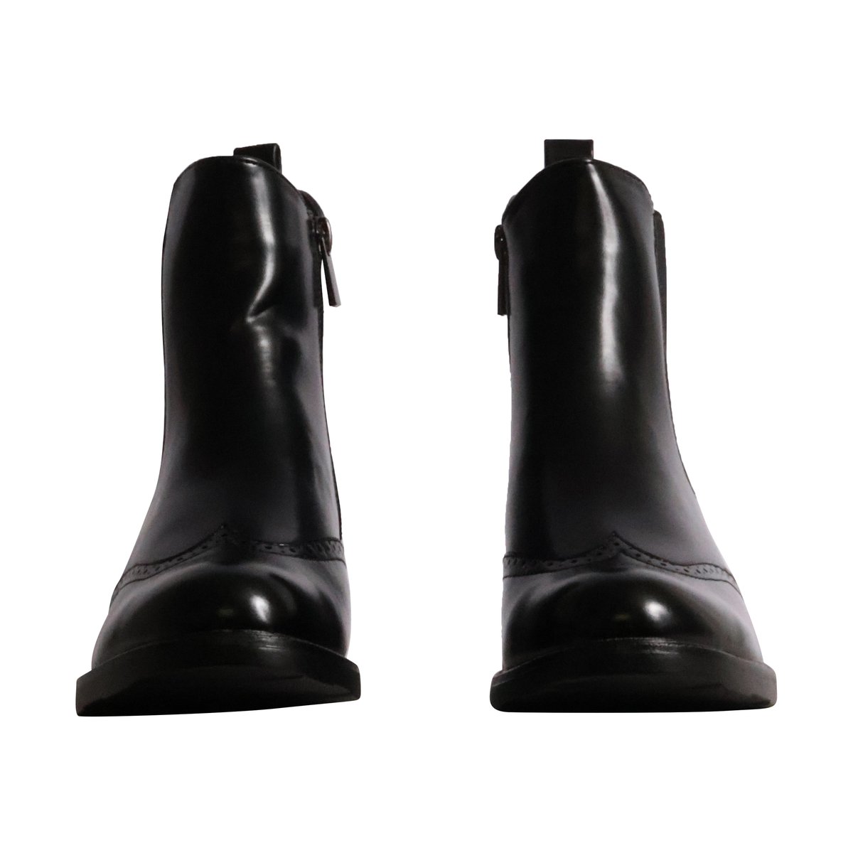 Bottines à Zip noir, ENZA NUCCI