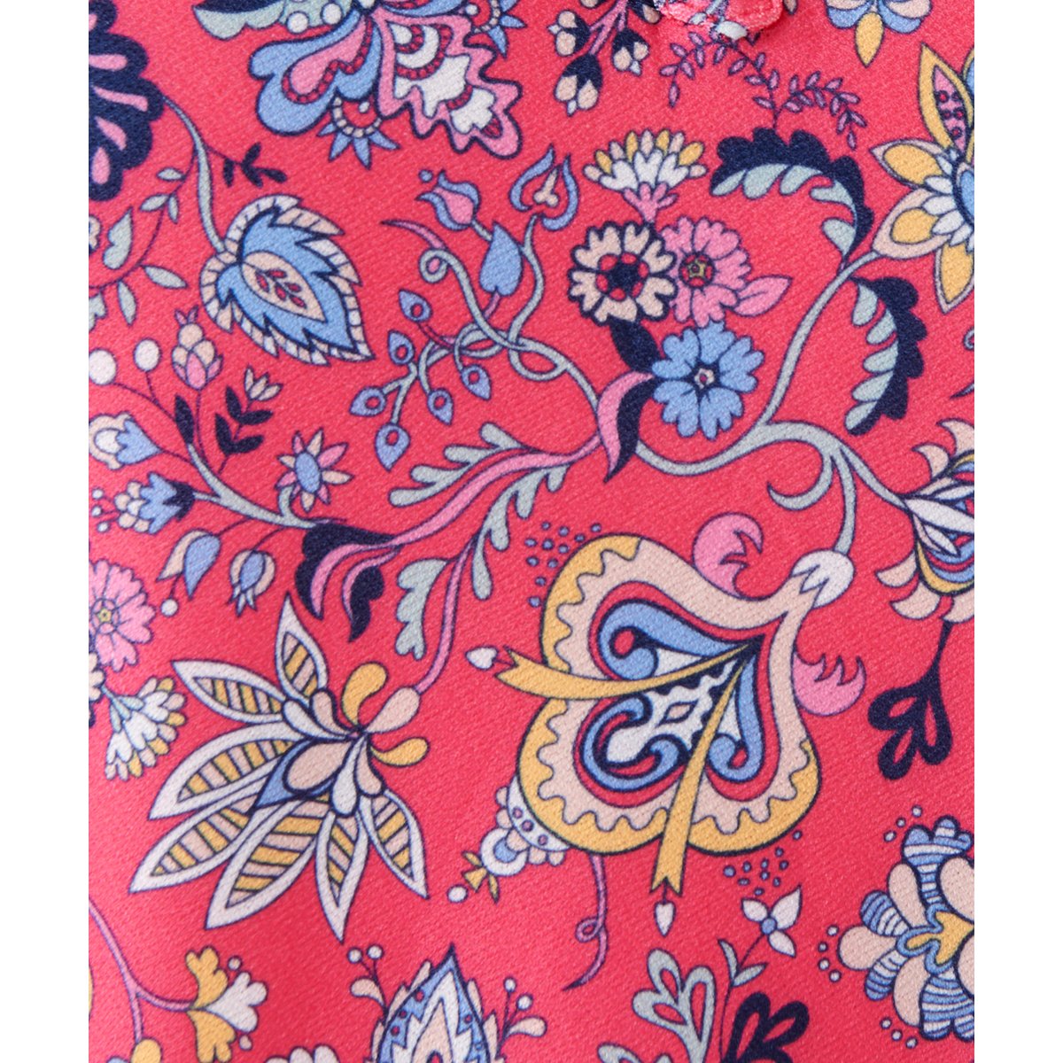 Blouse crêpe rose fleuri, DAMART
