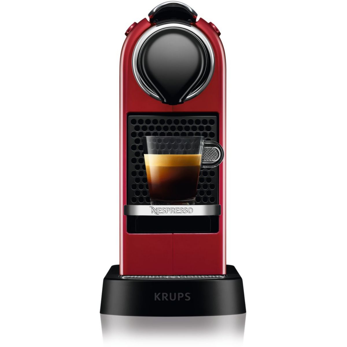 Nespresso Citiz Rouge YY4117FD couleur unique, KRUPS