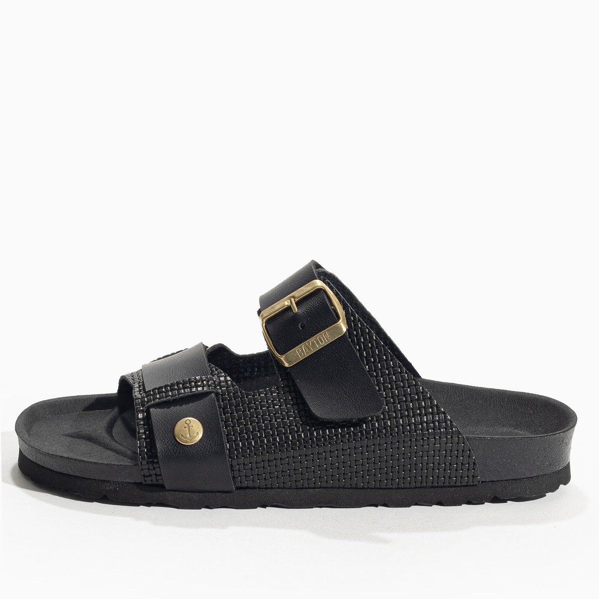 Sandales Vegan NARNIA noir, BAYTON
