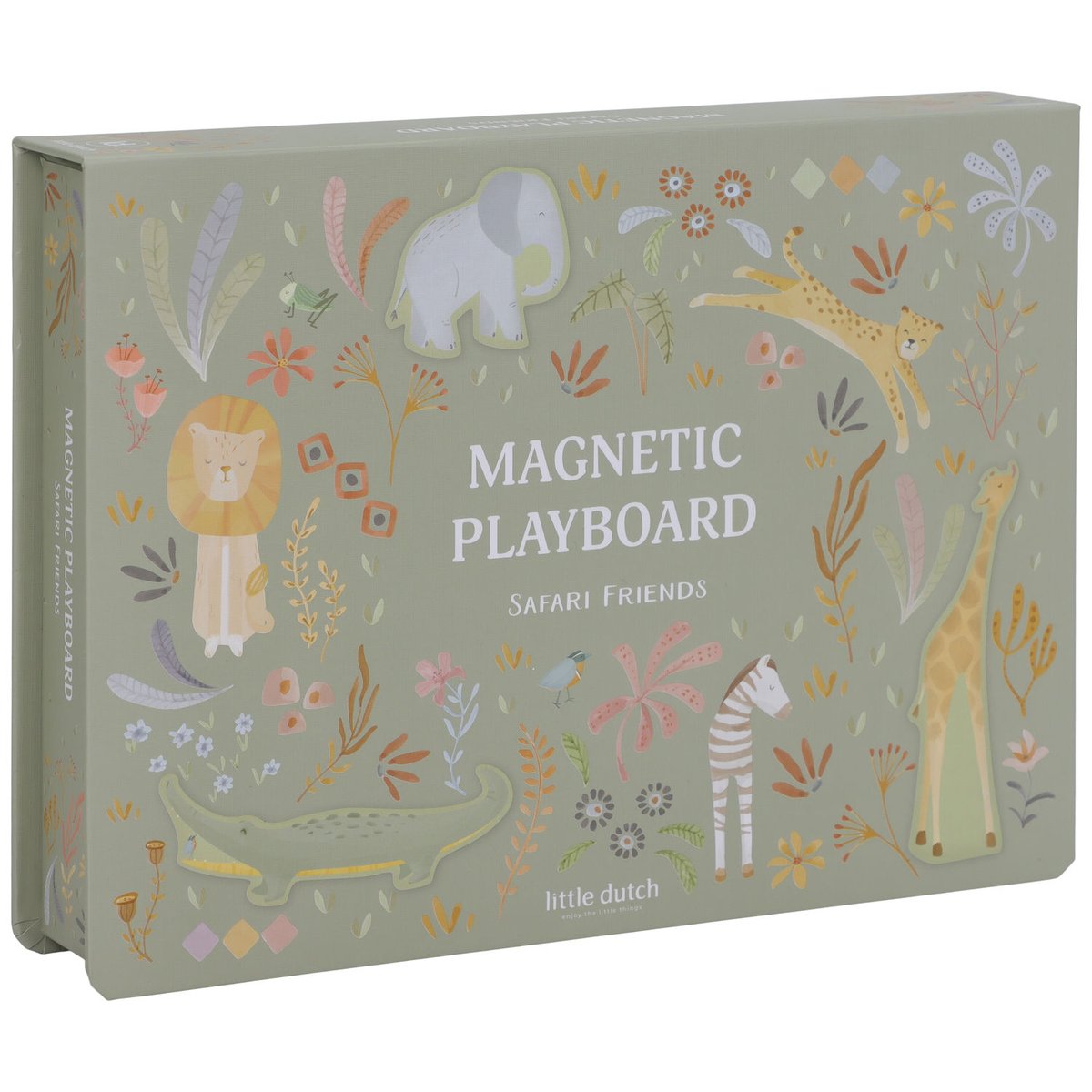 Jeu magnétique vert, multicolore, LITTLE DUTCH
