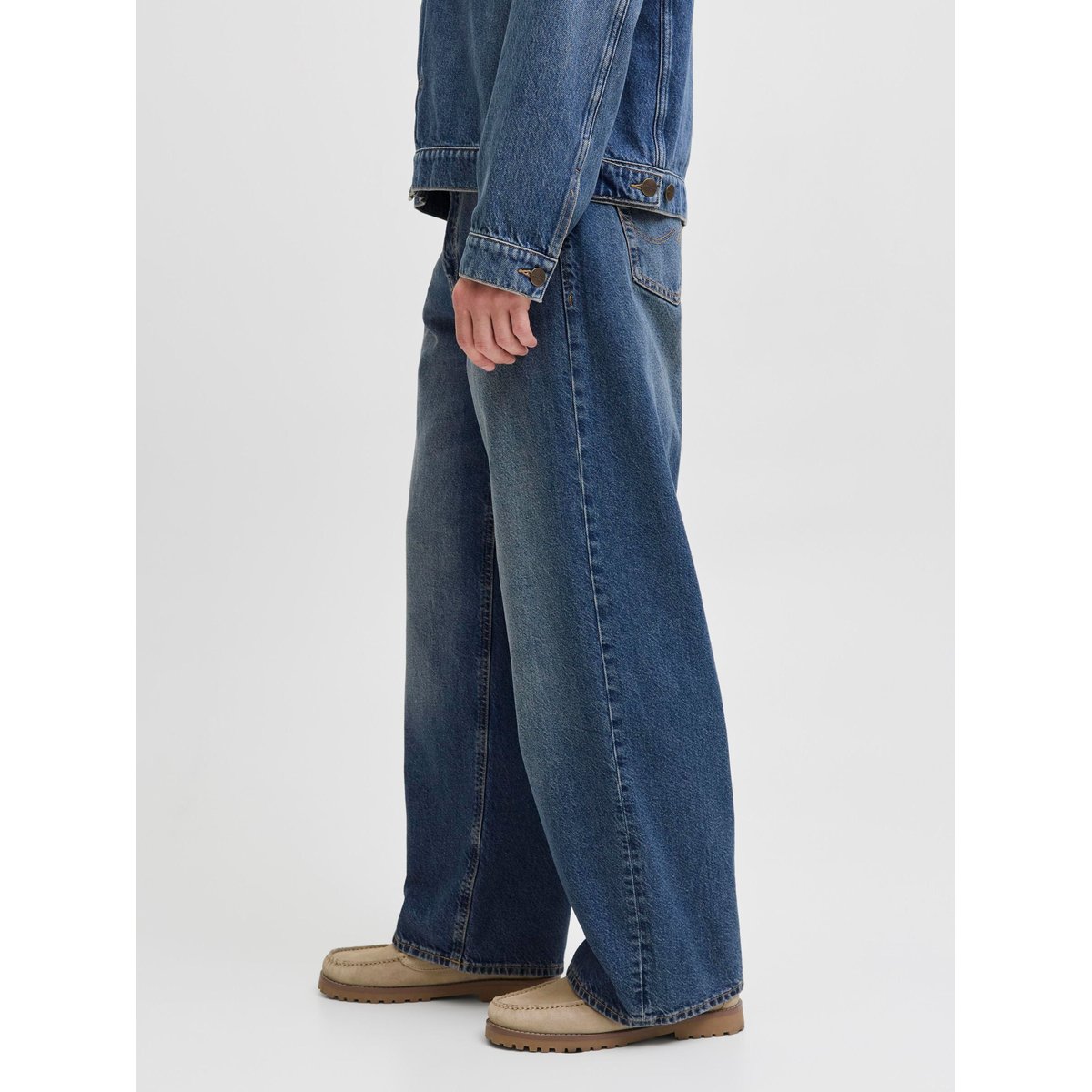 Jean À Coupe Wide blue denim 1, JACK & JONES