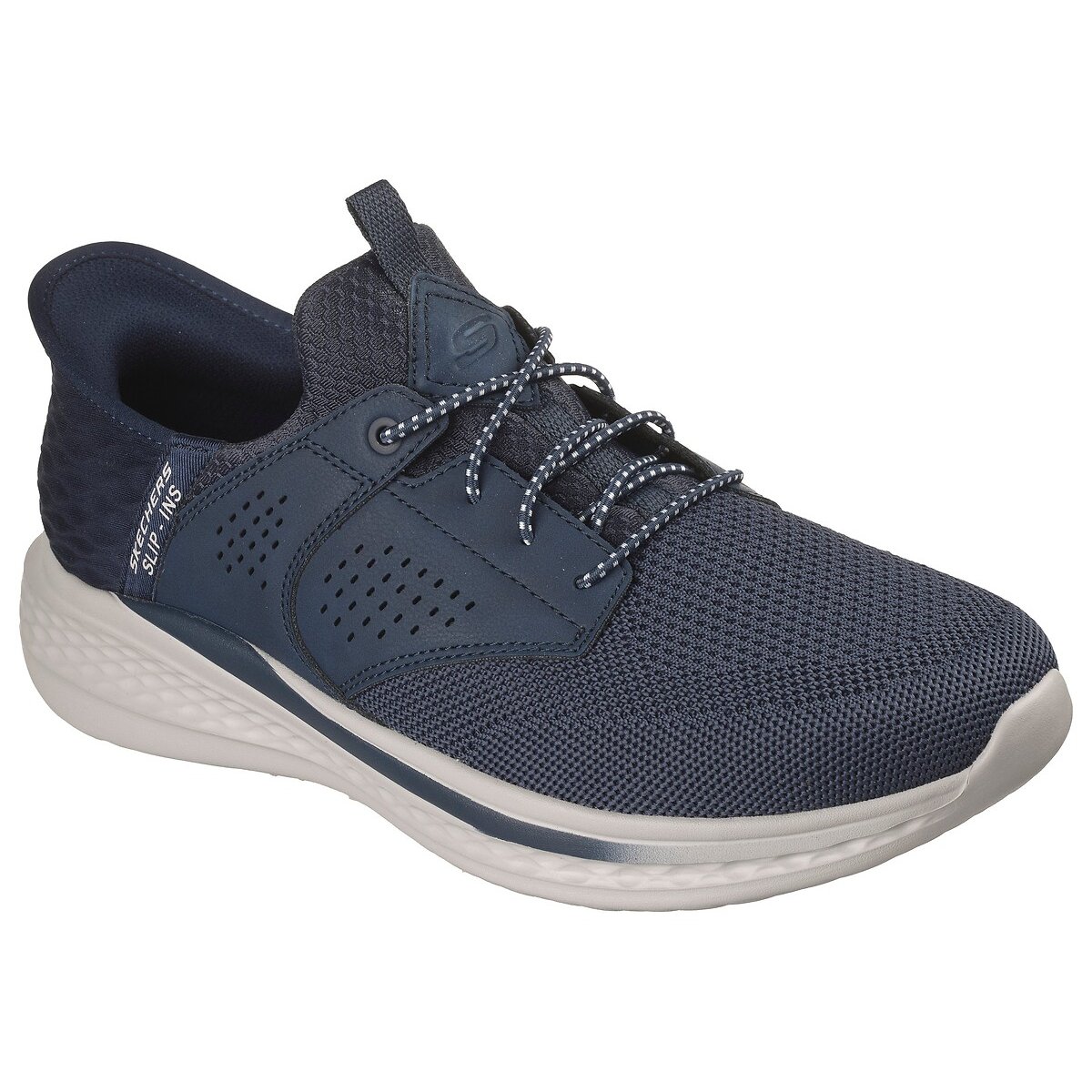 Baskets Slip-Ins: Slade - Caster bleu marine, SKECHERS