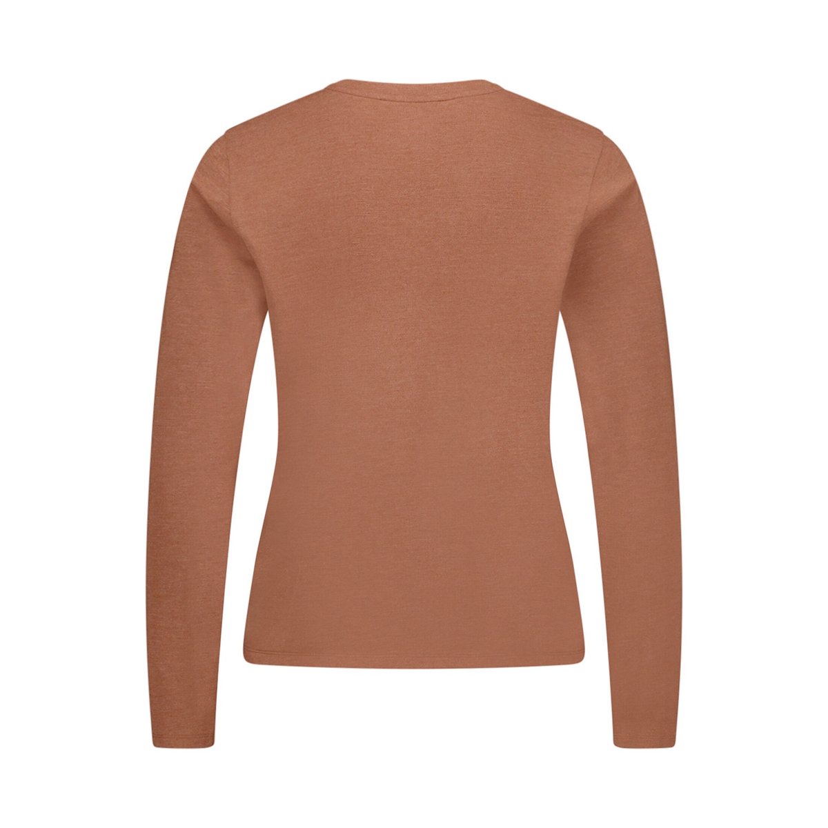 Haut casual à encolure ronde dark brown melange, BETTY & CO