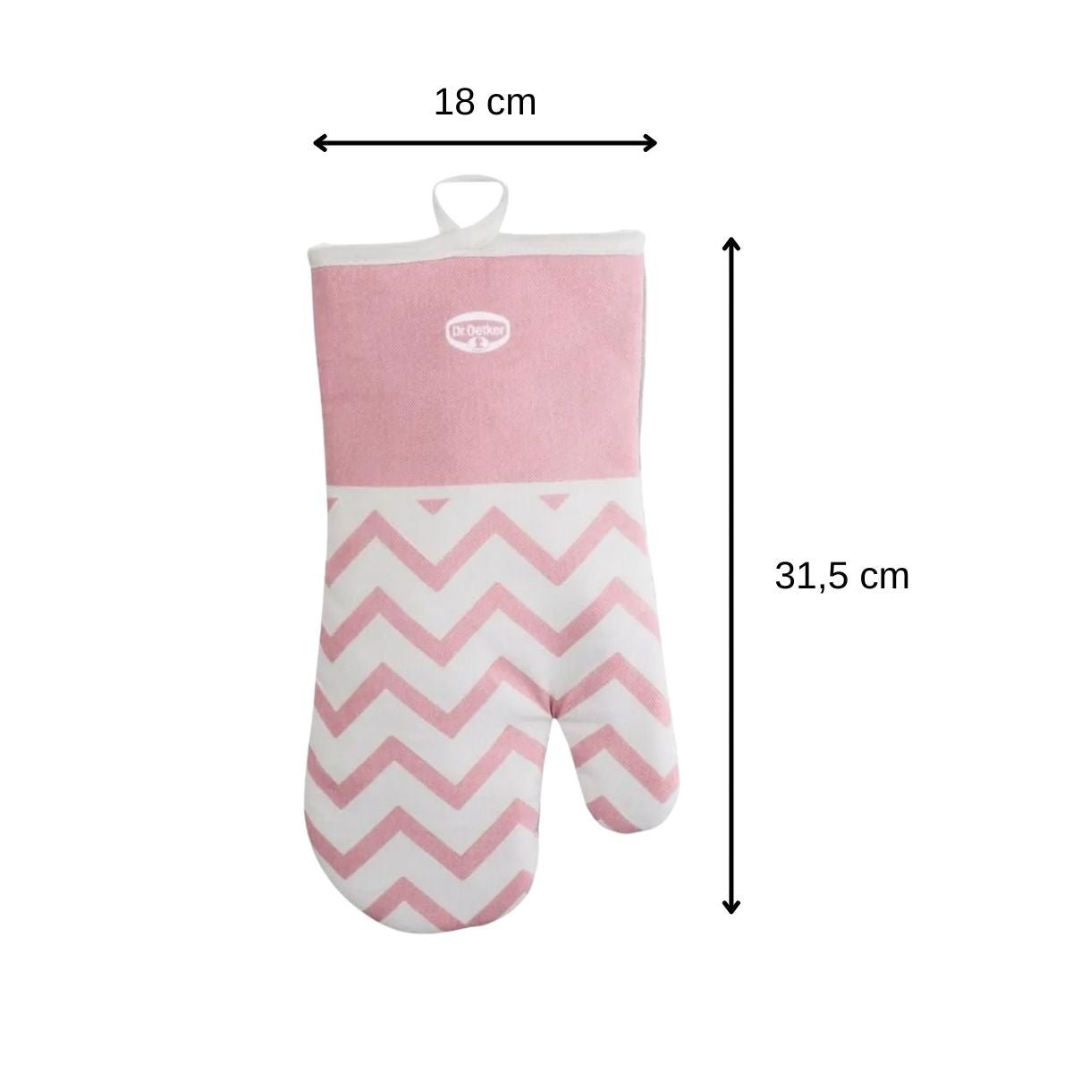 Gant de cuisine rose, DR OETKER