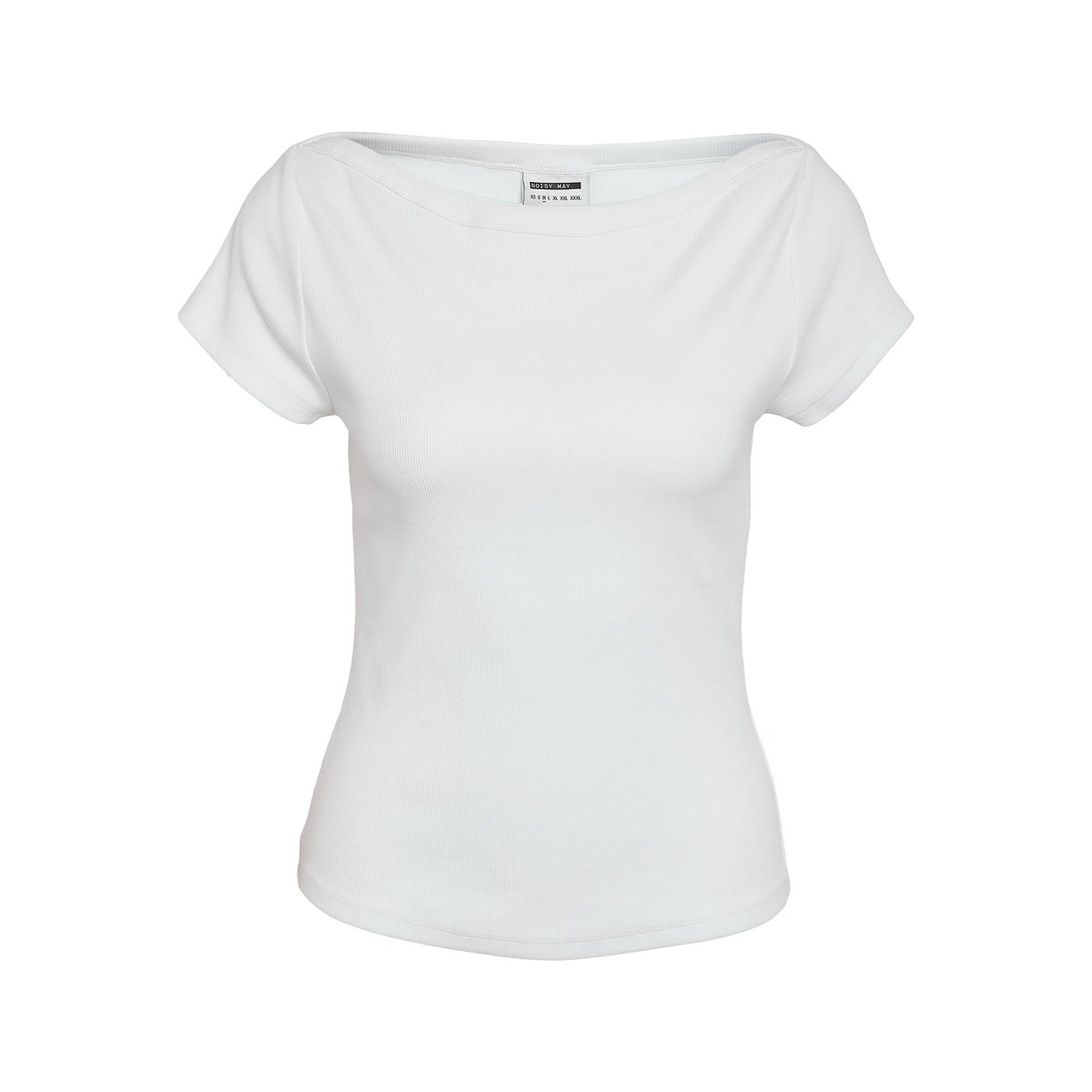 T-Shirt bright white, NOISY MAY