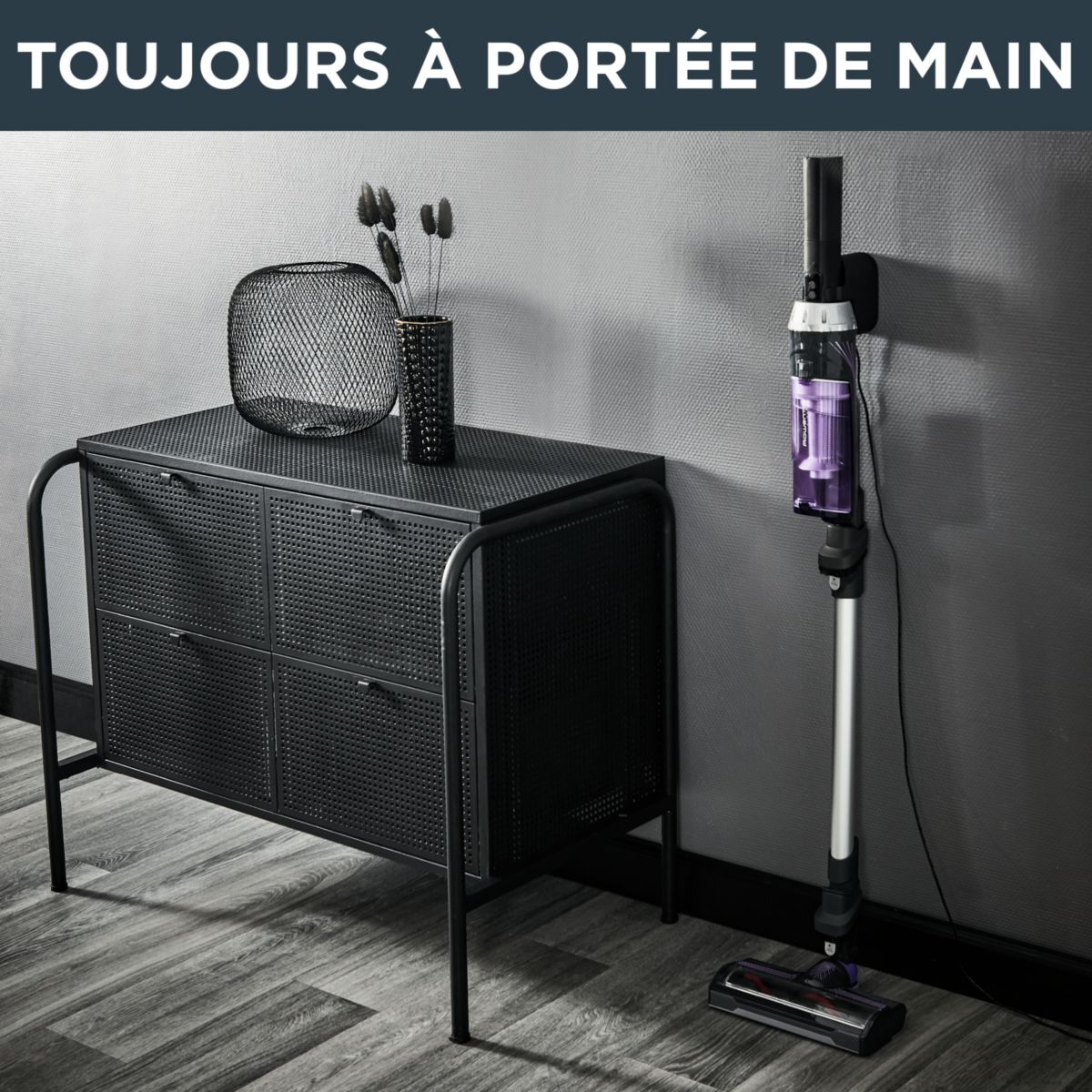 Aspirateur balai X Nano RH1129WO violet, ROWENTA