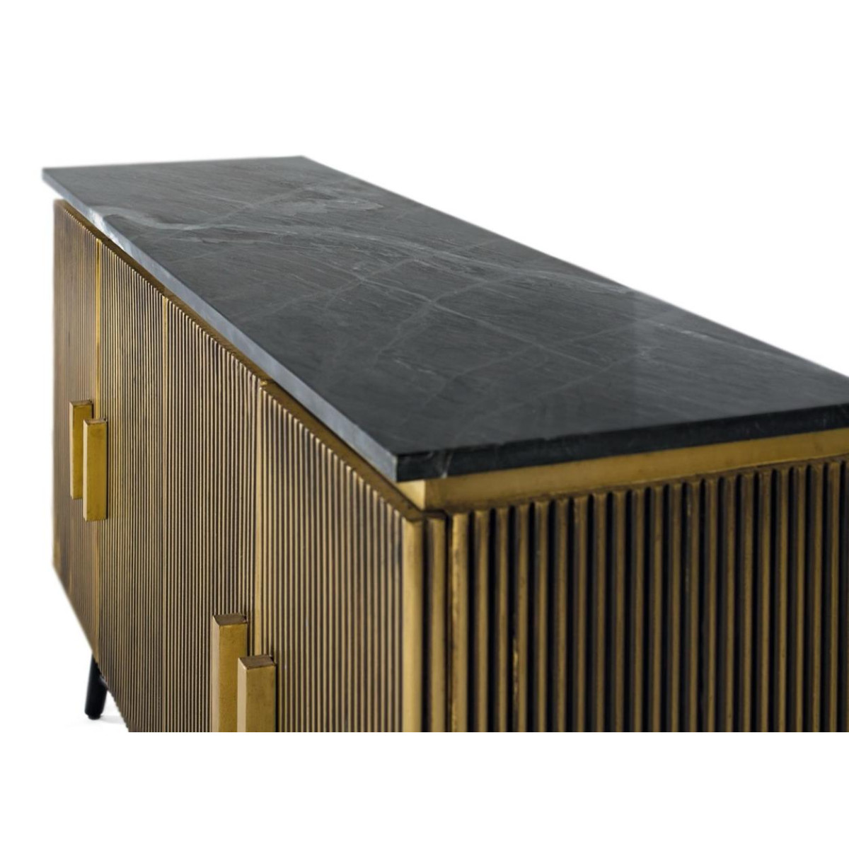 Buffet 4 portes Bois Or - ALMA or, DECORATION D’AUTREFOIS