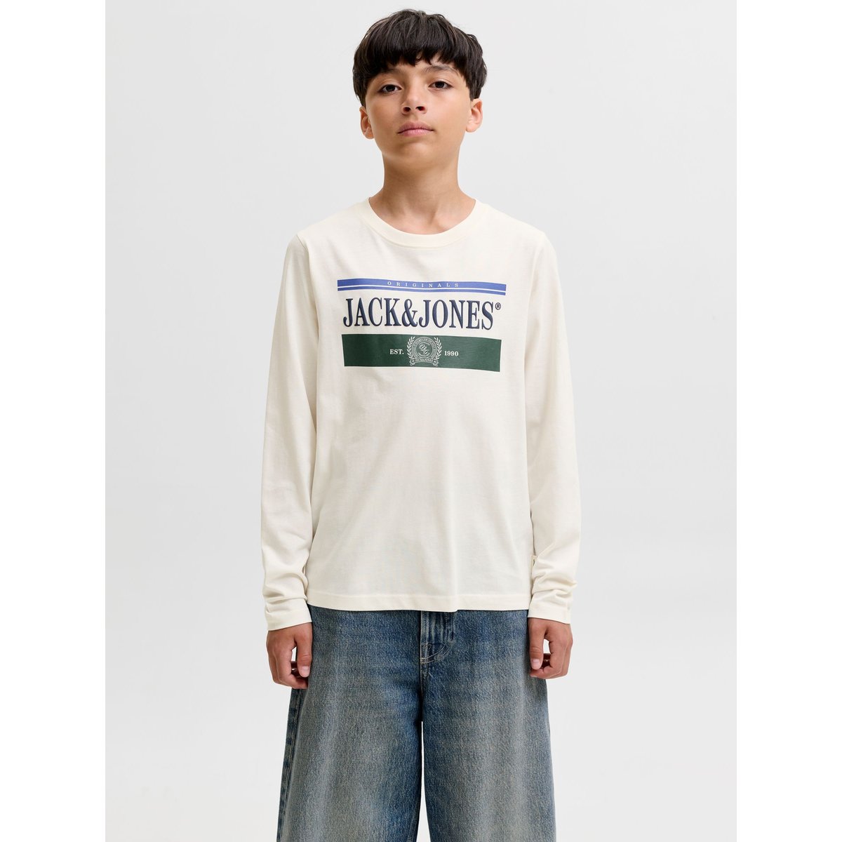 T-Shirt snow white, JACK & JONES JUNIOR