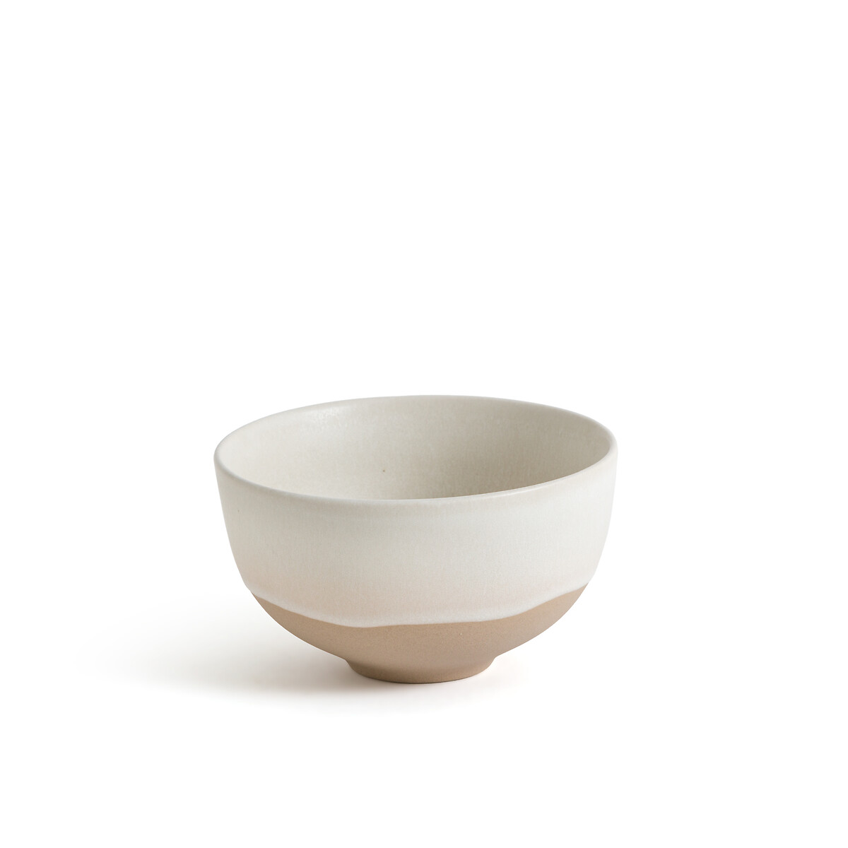 2er-Set Schalen Amar, Steingut mit reaktiver Glasur ecru, LA REDOUTE INTERIEURS