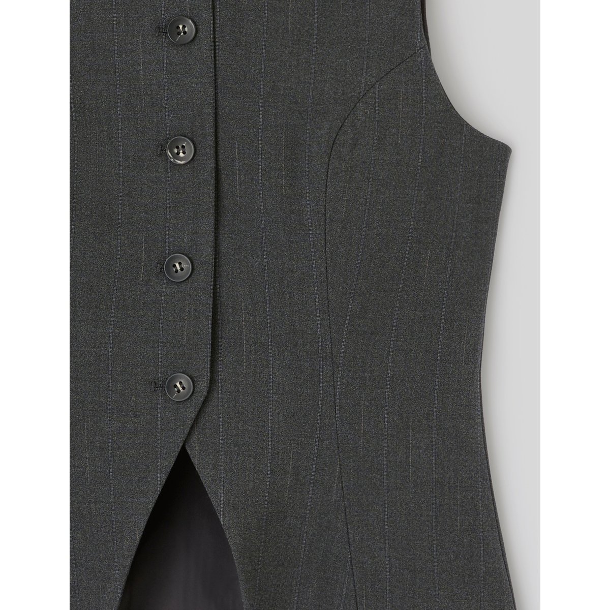 Gilet sans manches gris anthracite, BZB
