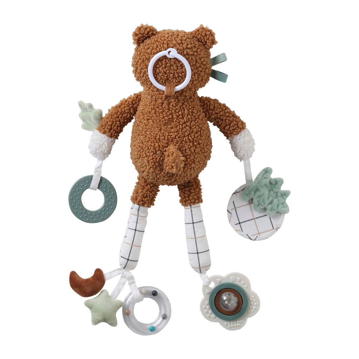 Peluche d'activités à suspendre GREEN FOREST vert, VERTBAUDET