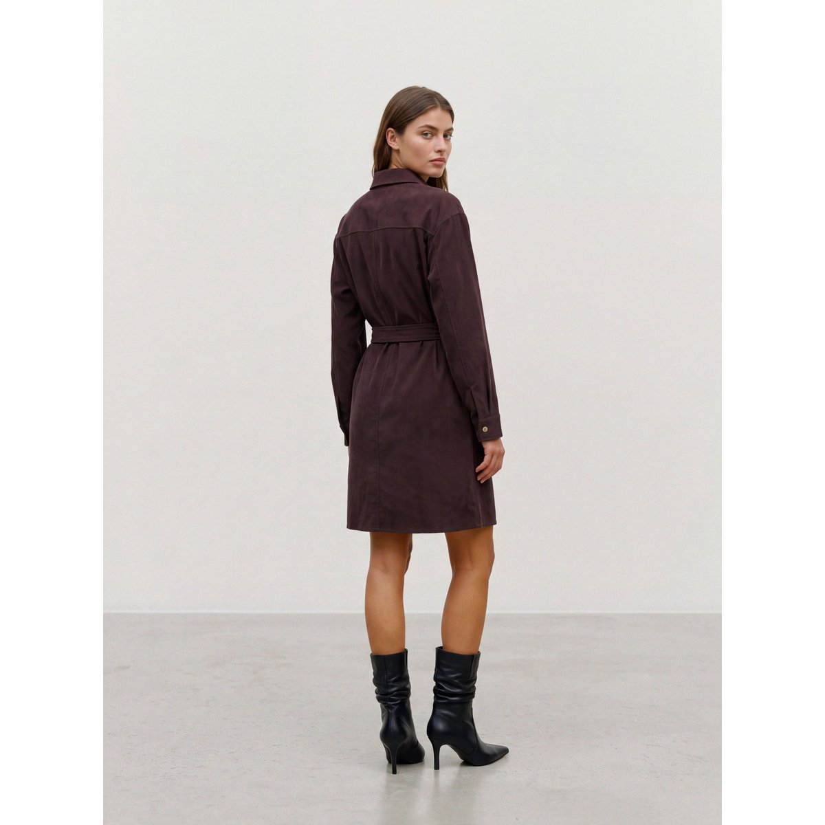 Robe Chemise marron - chocolate torte 1, VERO MODA
