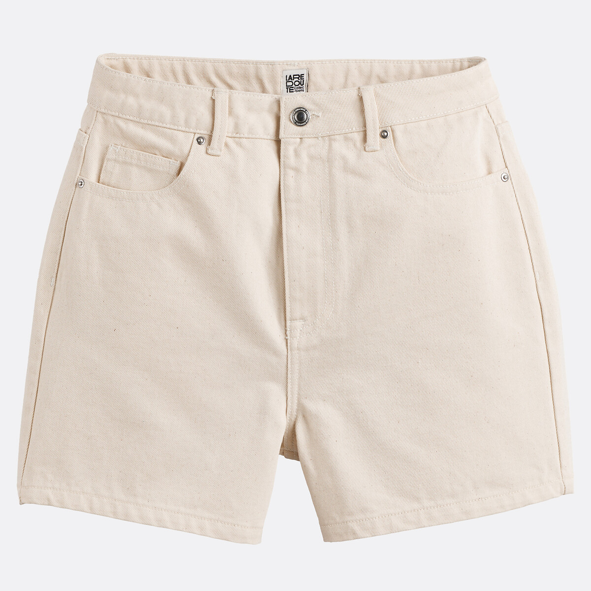Short en denim ecru, LA REDOUTE COLLECTIONS