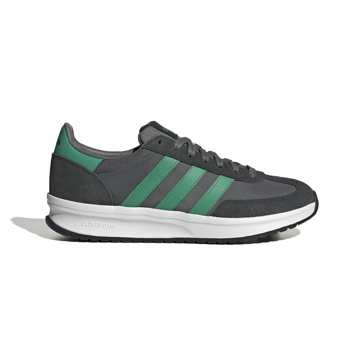 Baskets Run 72 gris/vert, ADIDAS SPORTSWEAR