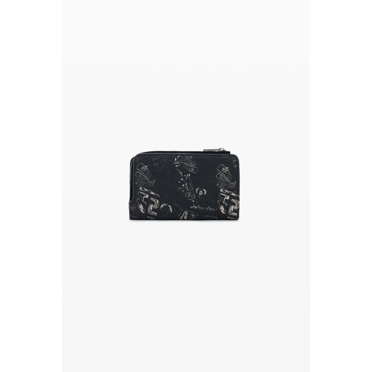 Portefeuille moyen graffiti noir, DESIGUAL