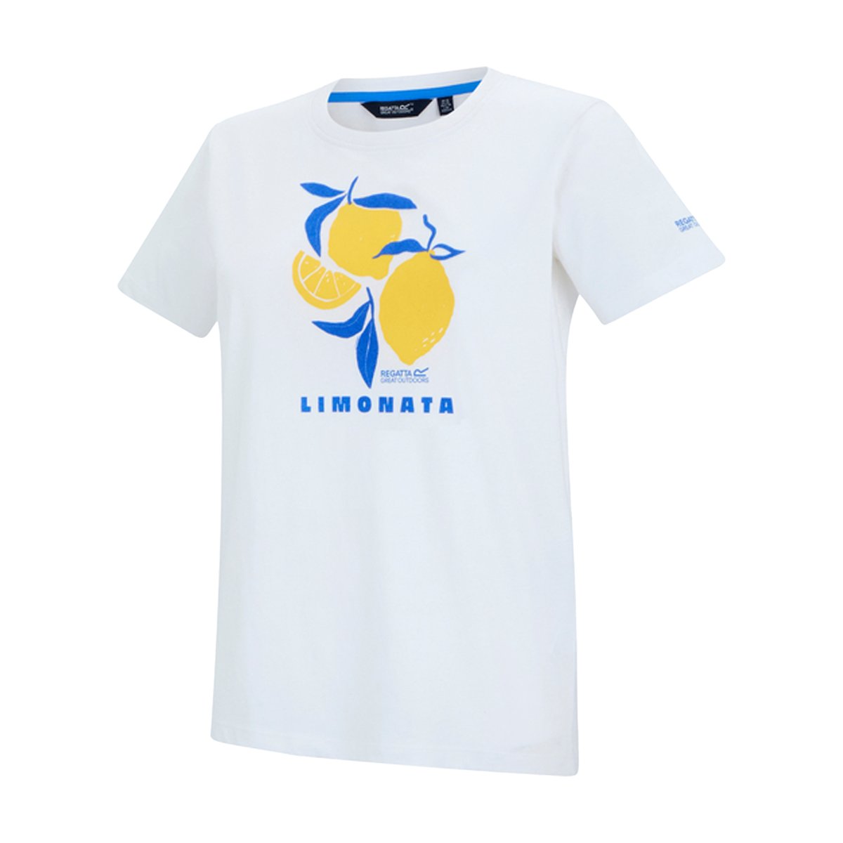 T-shirt manches courtes motif/style citron FILANDRA LIMONATA blanc, REGATTA