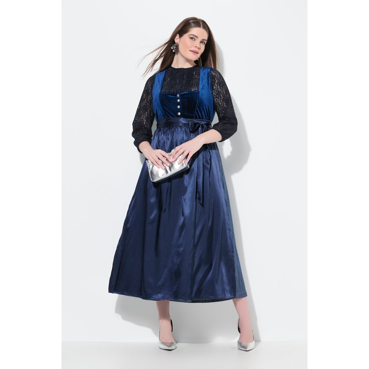 Costume traditionnel Dirndl en marine, ULLA POPKEN