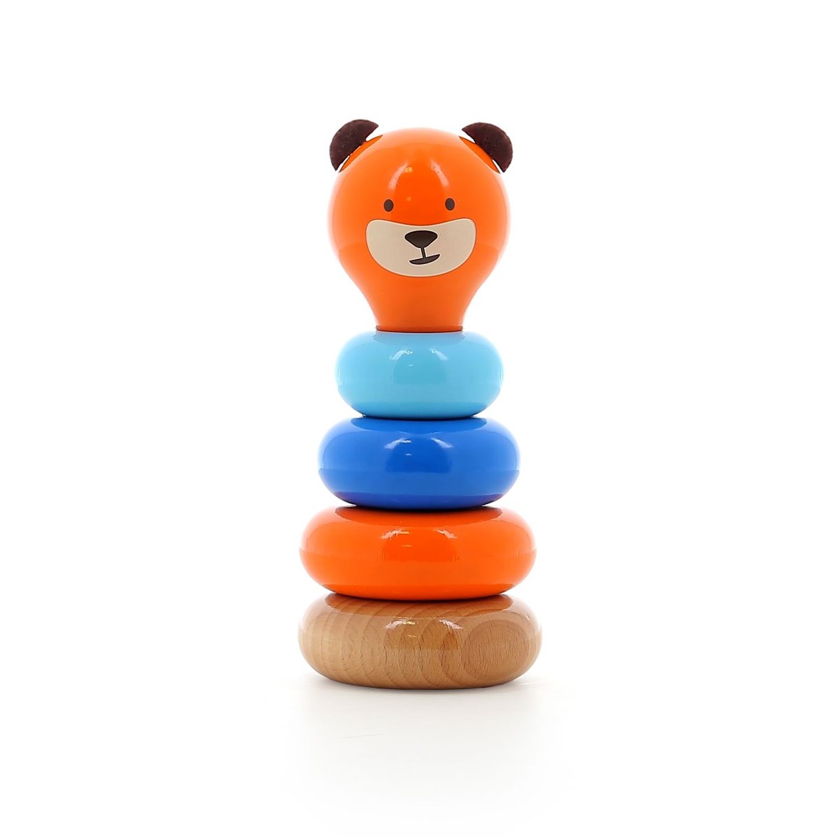Empilable Marcel l'ours orange, VILAC