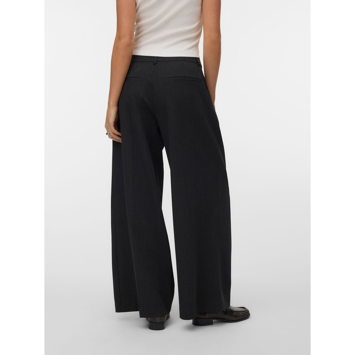 Pantalon De Tailleur dark grey melange, VERO MODA