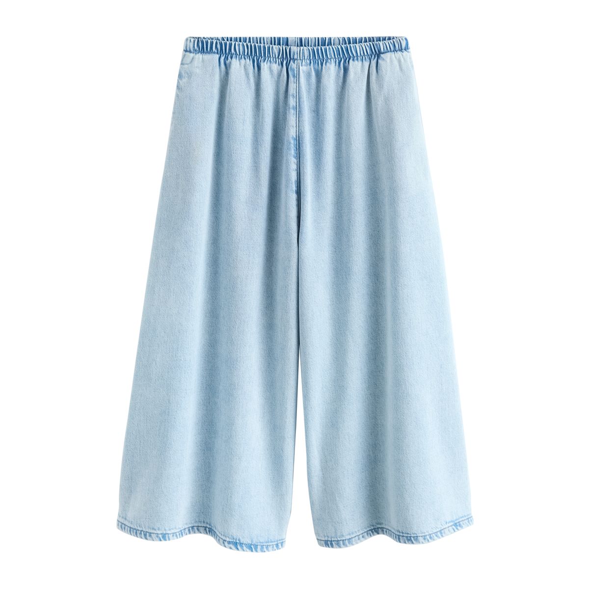 Pantalon large denim clair, NEXT