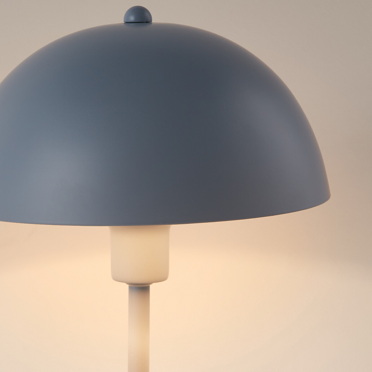 Lampe à poser, forme champignon en métal fer, Capi bleu ciel, LA REDOUTE INTERIEURS