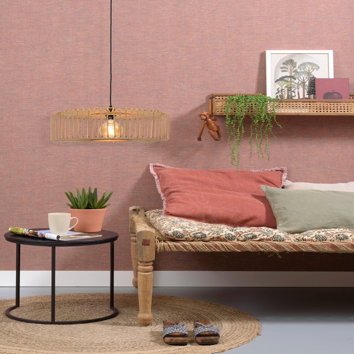 Lampe Suspendue Bambou BROMO naturel, GOOD & MOJO