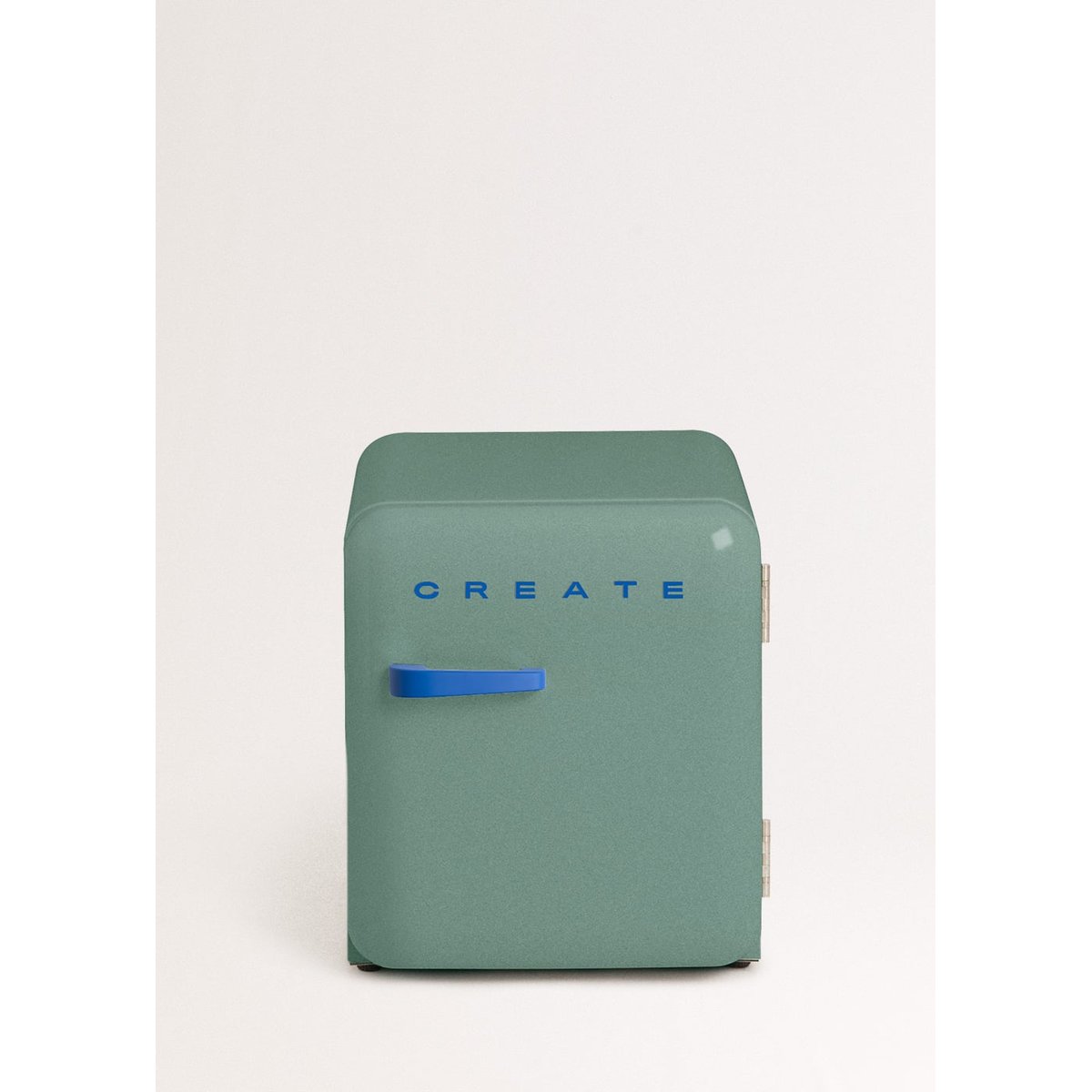 Réfrigérateur rétro FRIDGE RETRO 48L vert sauge/bleu cobalt, CREATE