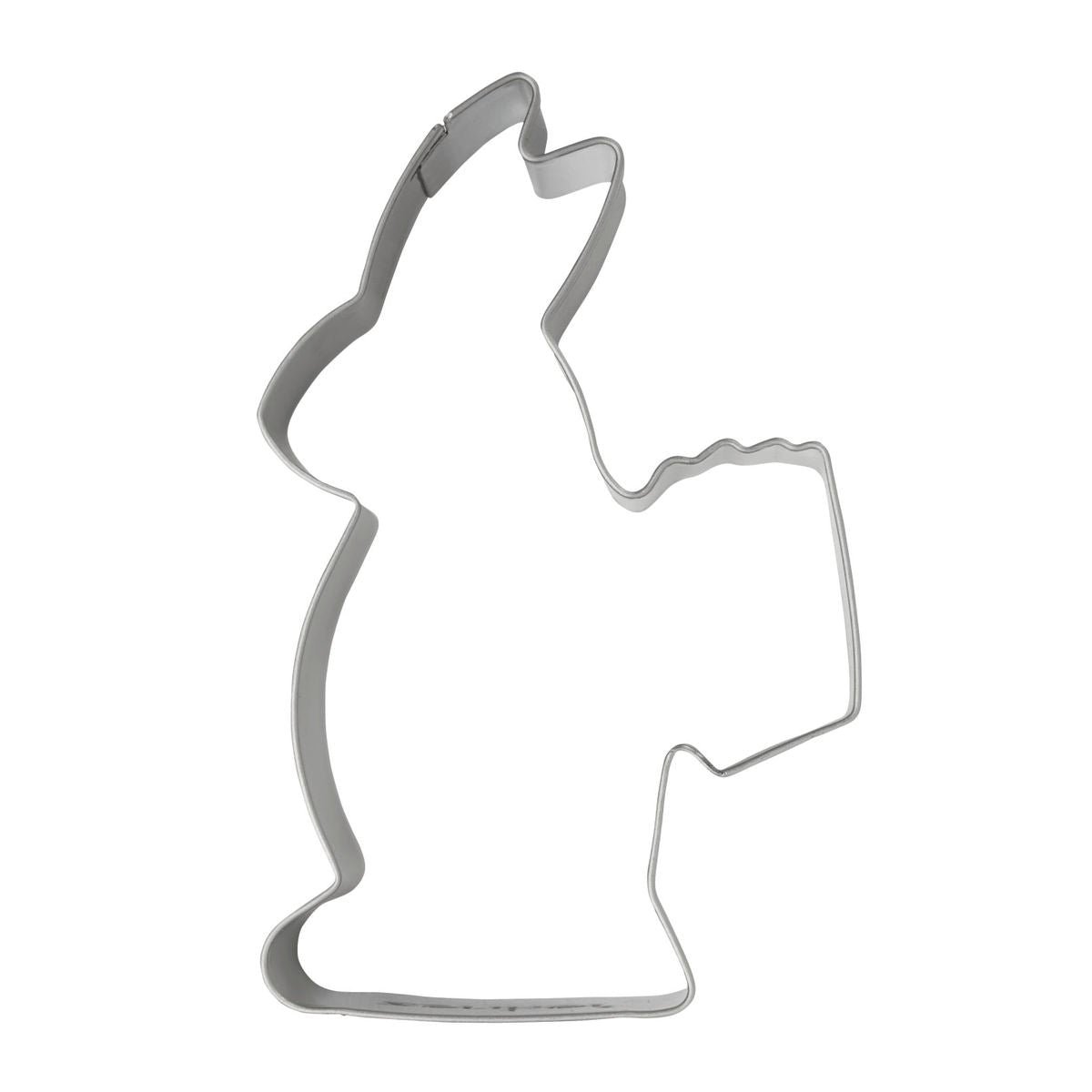 Set de 5 emporte-pièces en forme de lapin de pâques gris, ZENKER